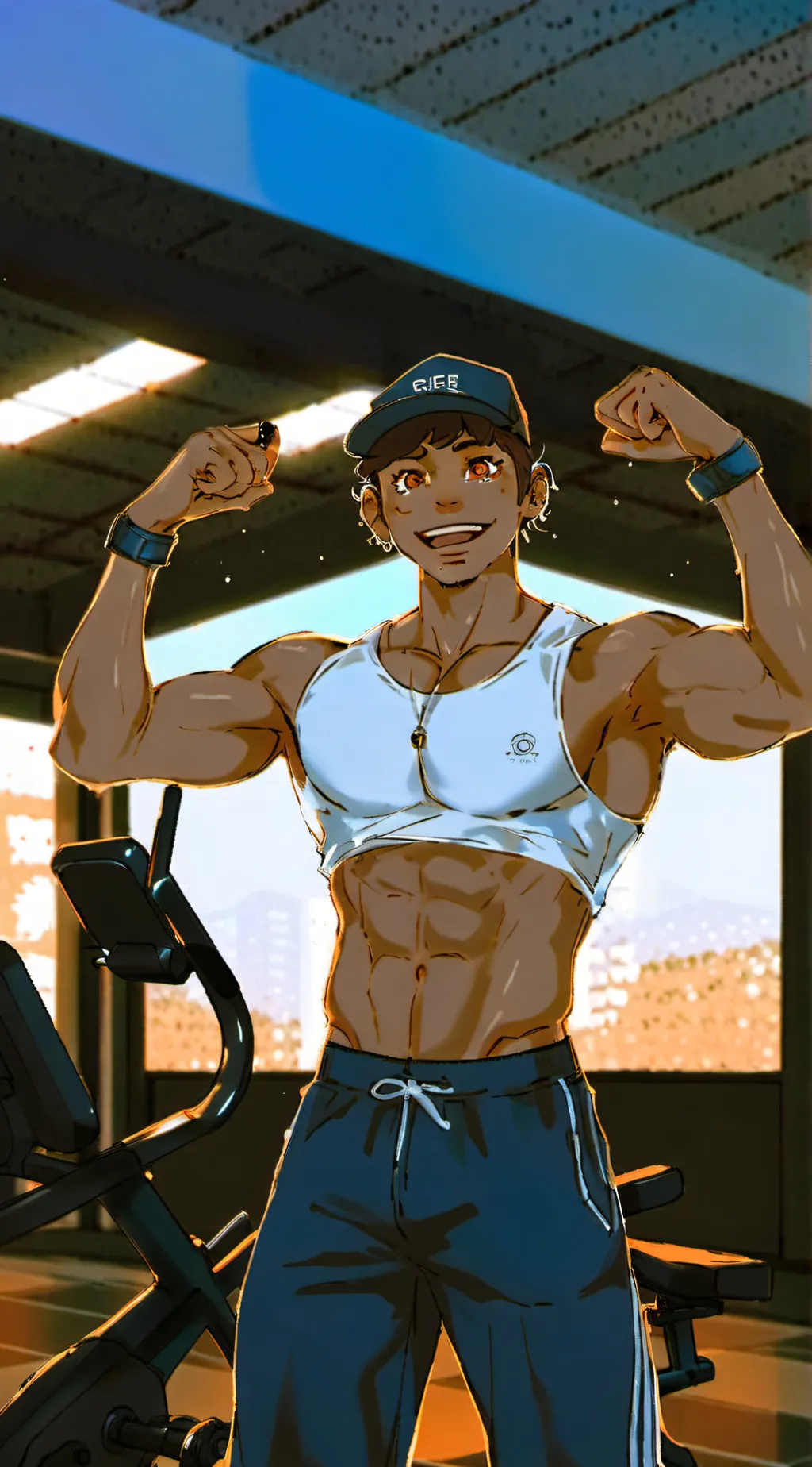 ai character: Anthony Sala background