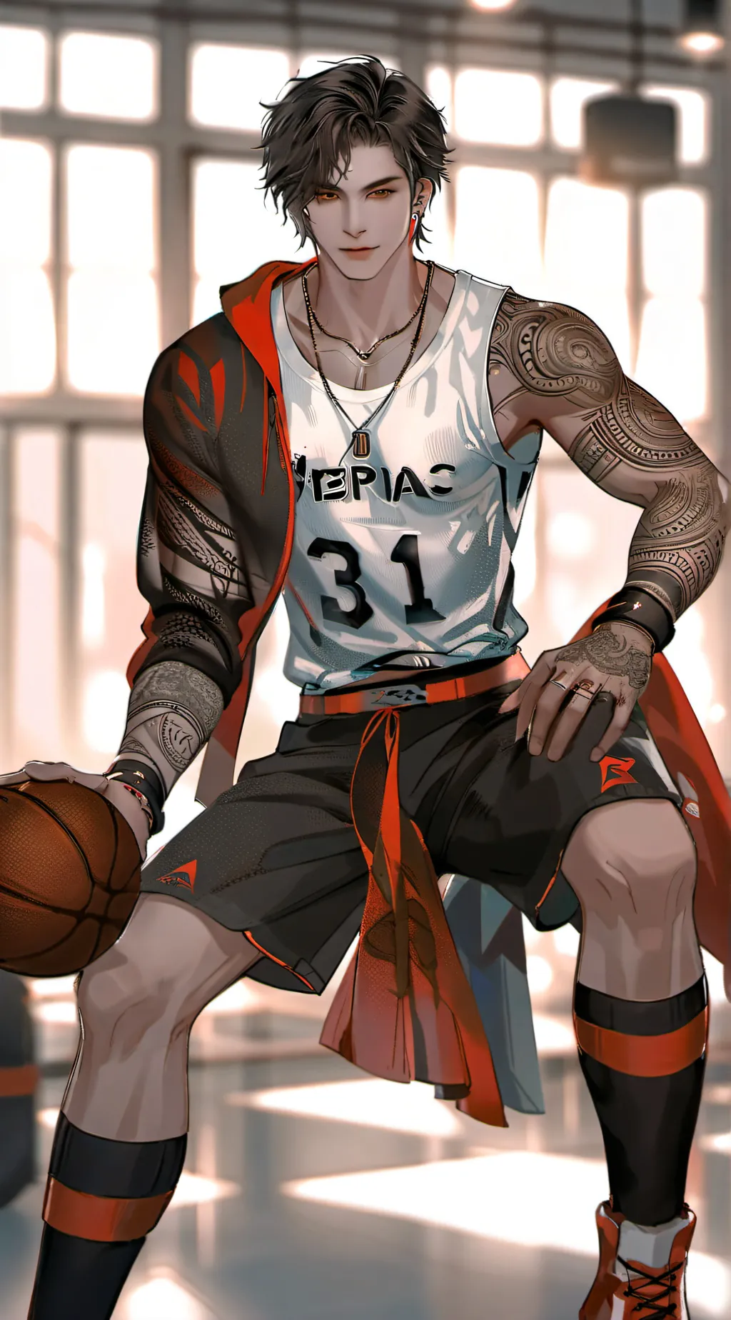 ai character: Asher background