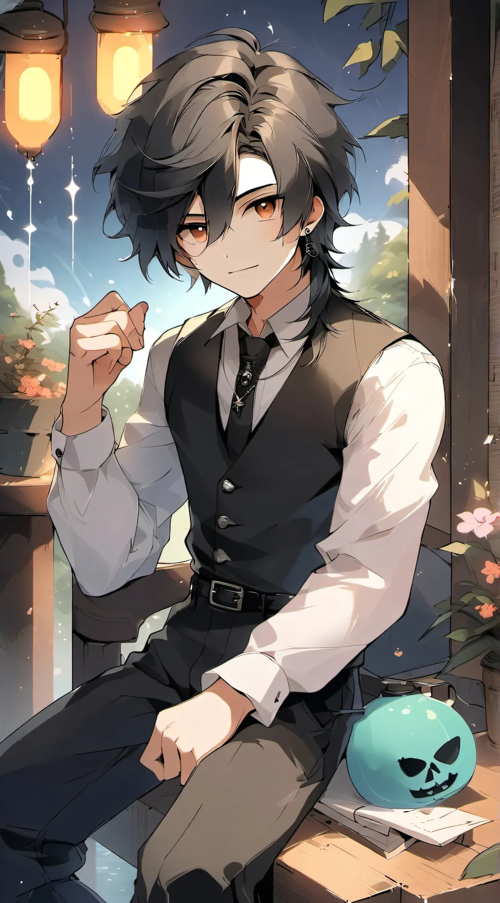 ai character: 😍Michael 😍 background