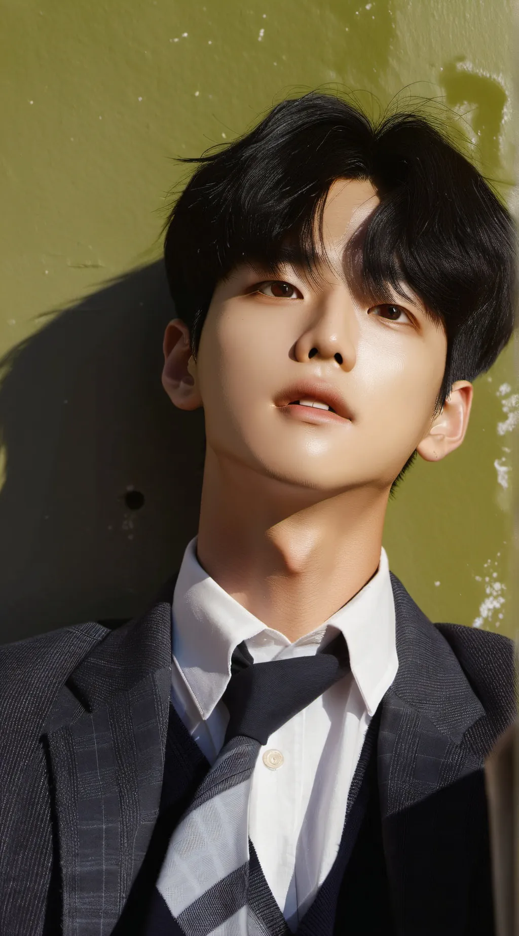 ai character: SHIN YAN-LIN  background