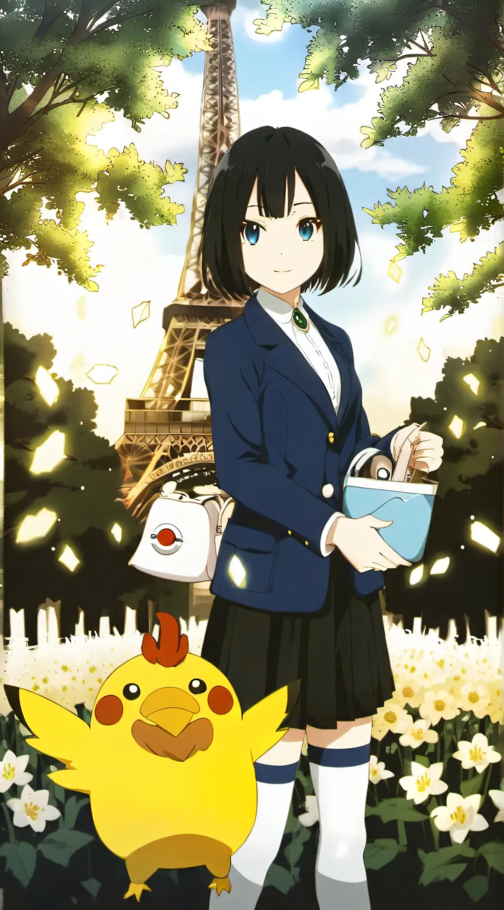 ai character: Pokemon xyz background