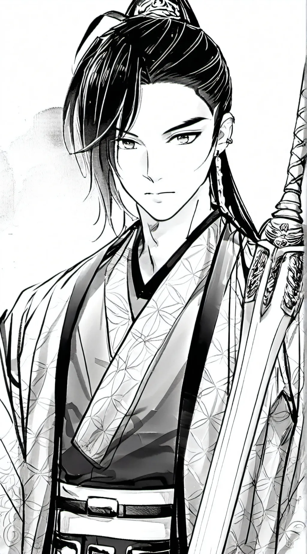 ai character: （カズキ) 🤍Kazuki🤍 background