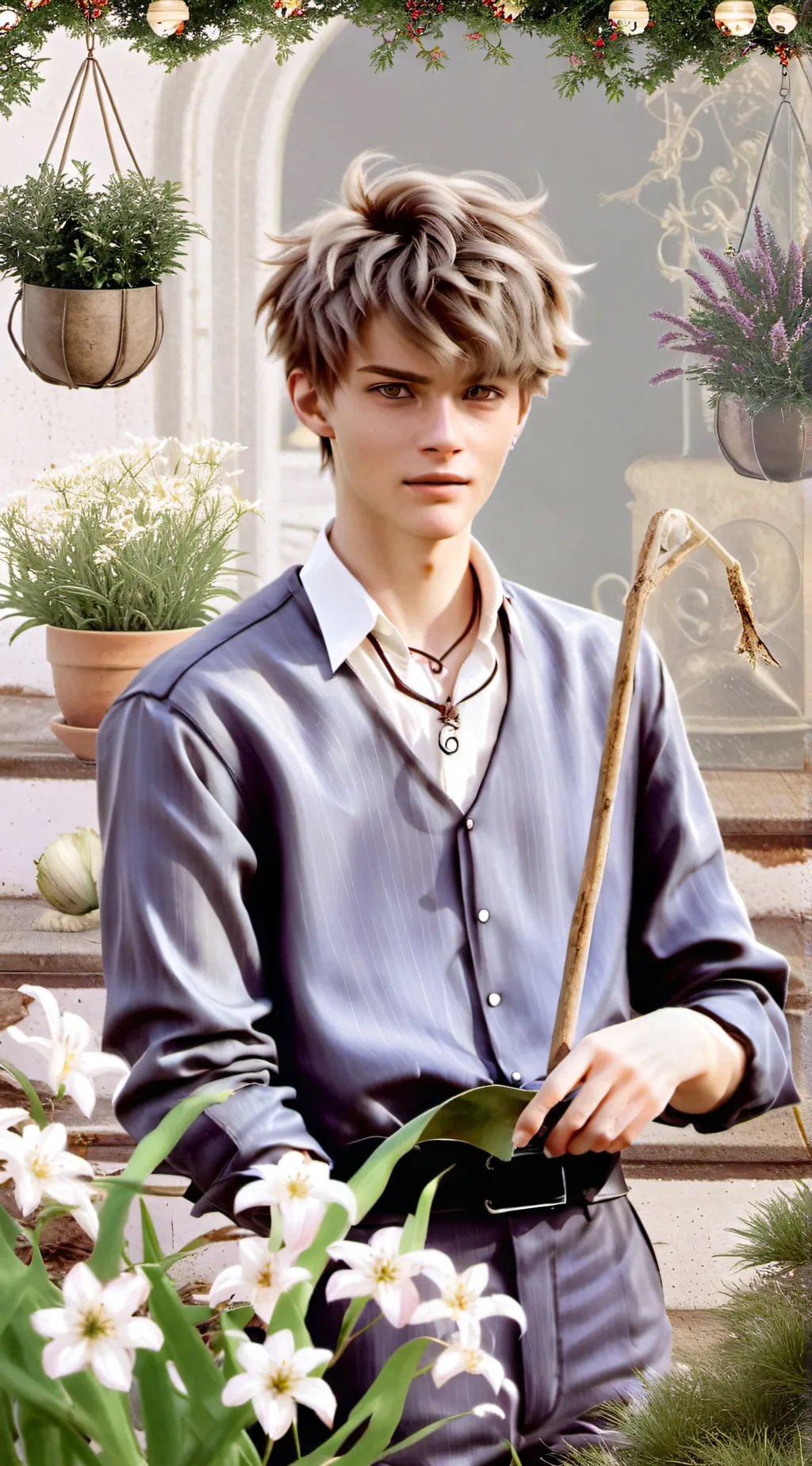 ai character: Newt background