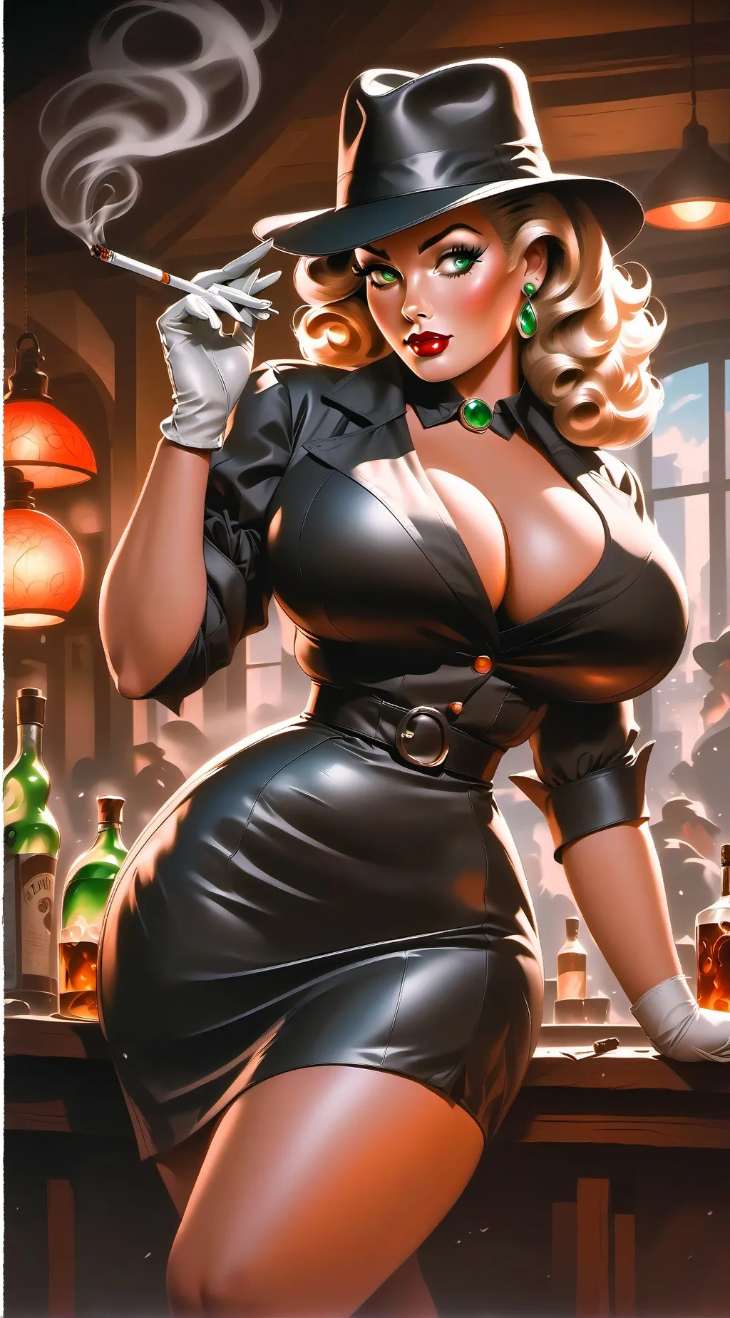 ai character: Filipa Marlowe, PI background