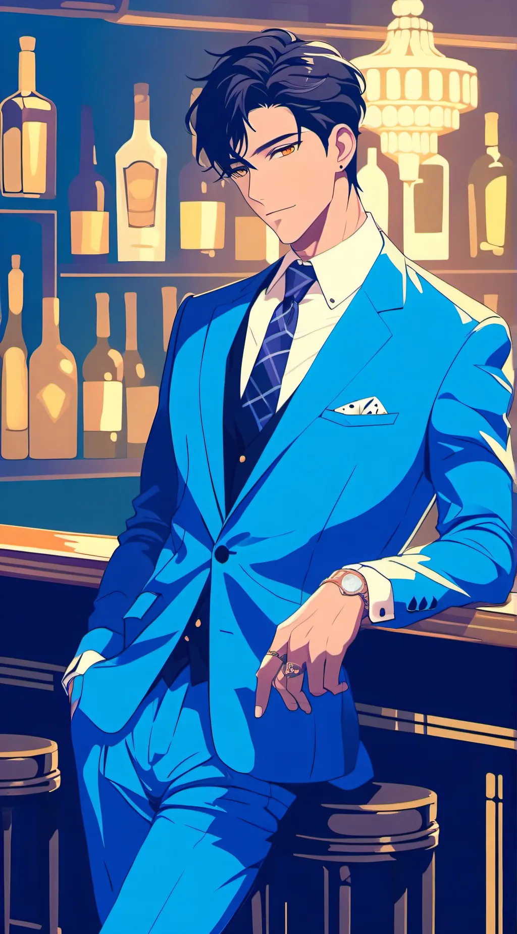 ai character: 💎💸Victor💸💎 background