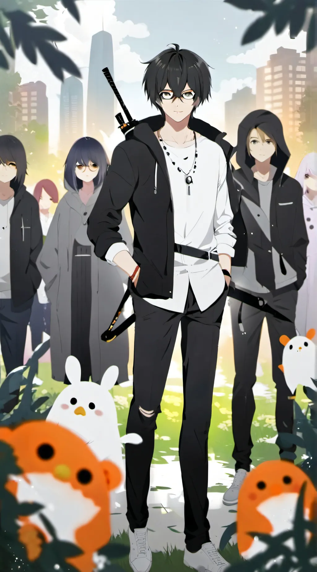 ai character: ~ ~ Z . APOCALYPSE background