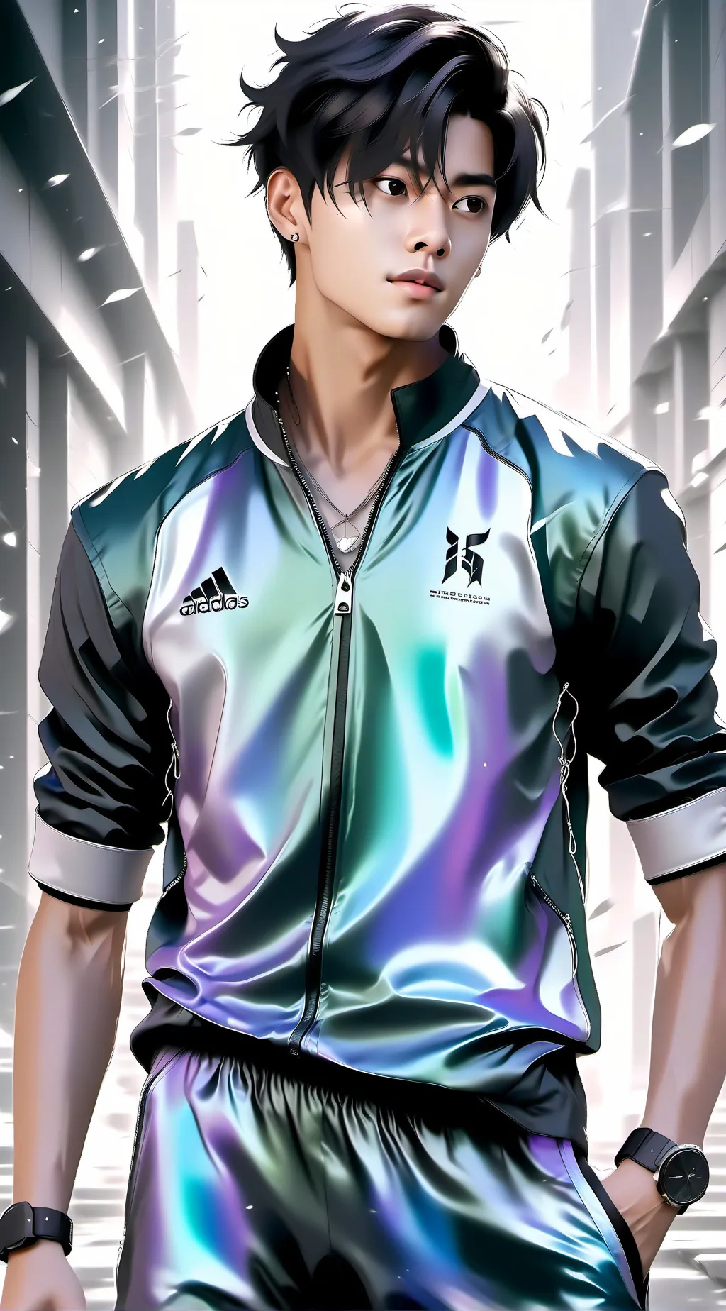 ai character: David  background