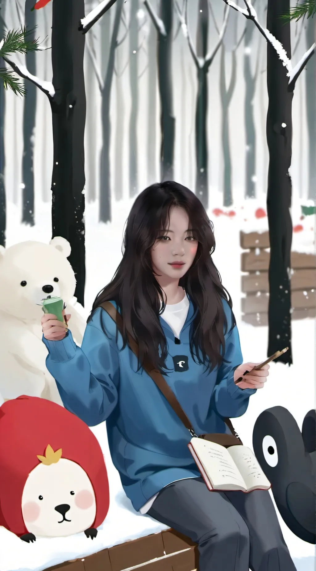 ai character: do Hanna  background