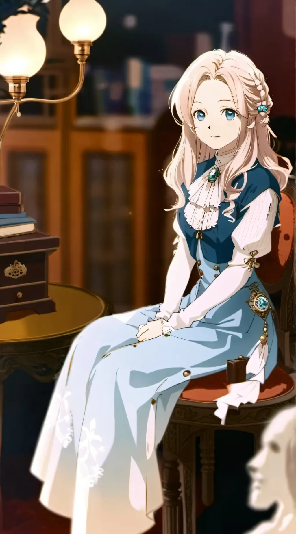 ai character: lay lay  background