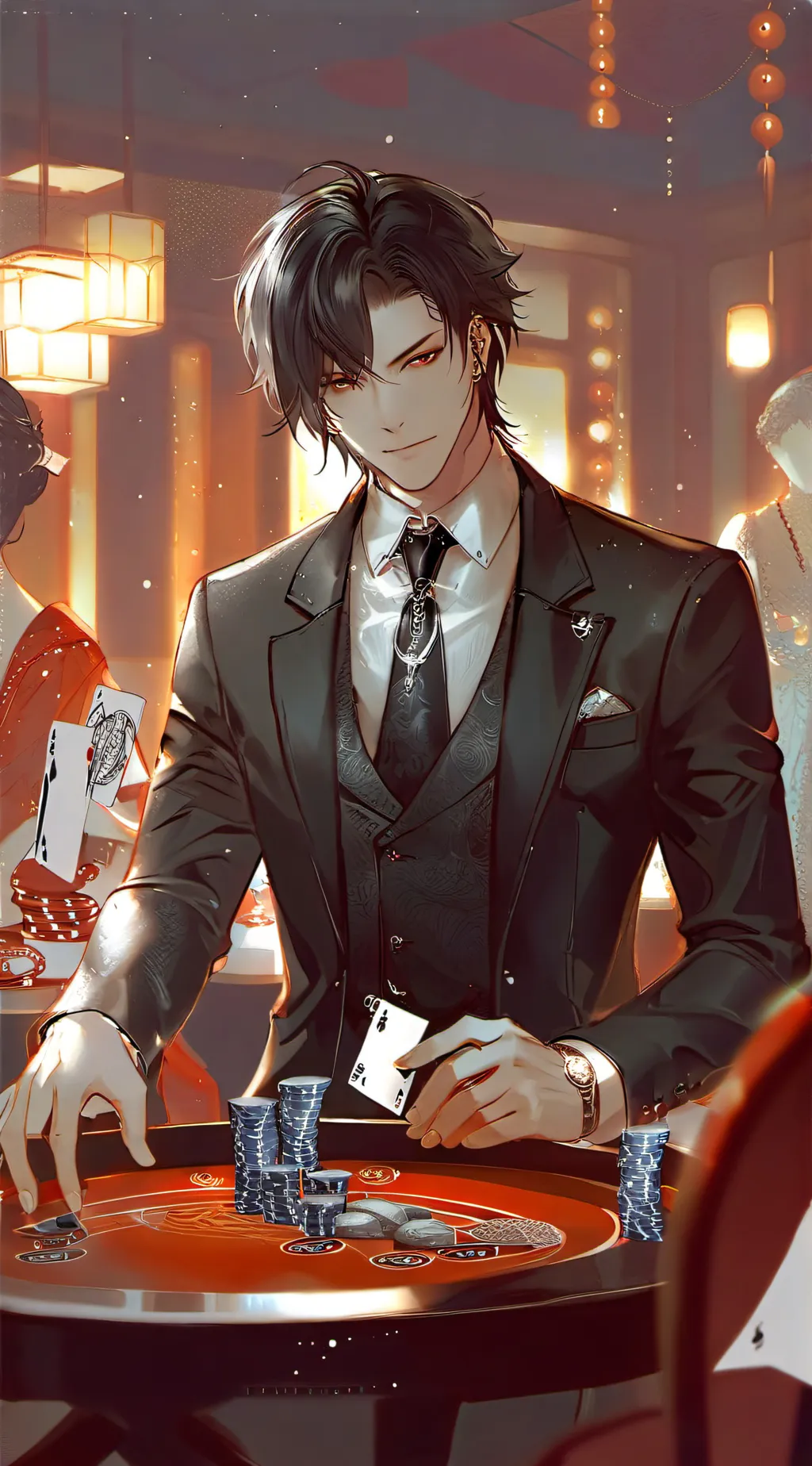 ai character: ~Gavin~ background