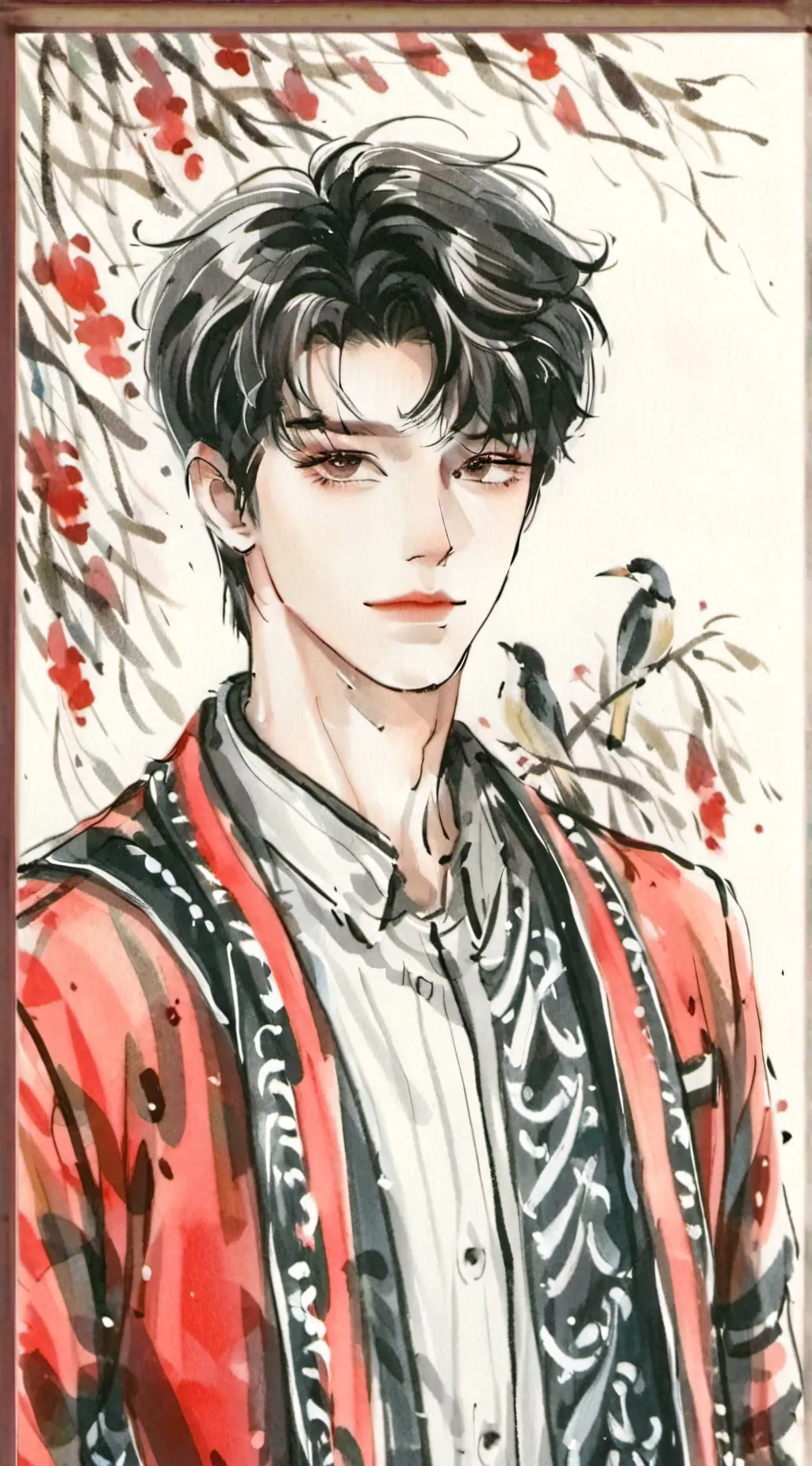 ai character: leon background