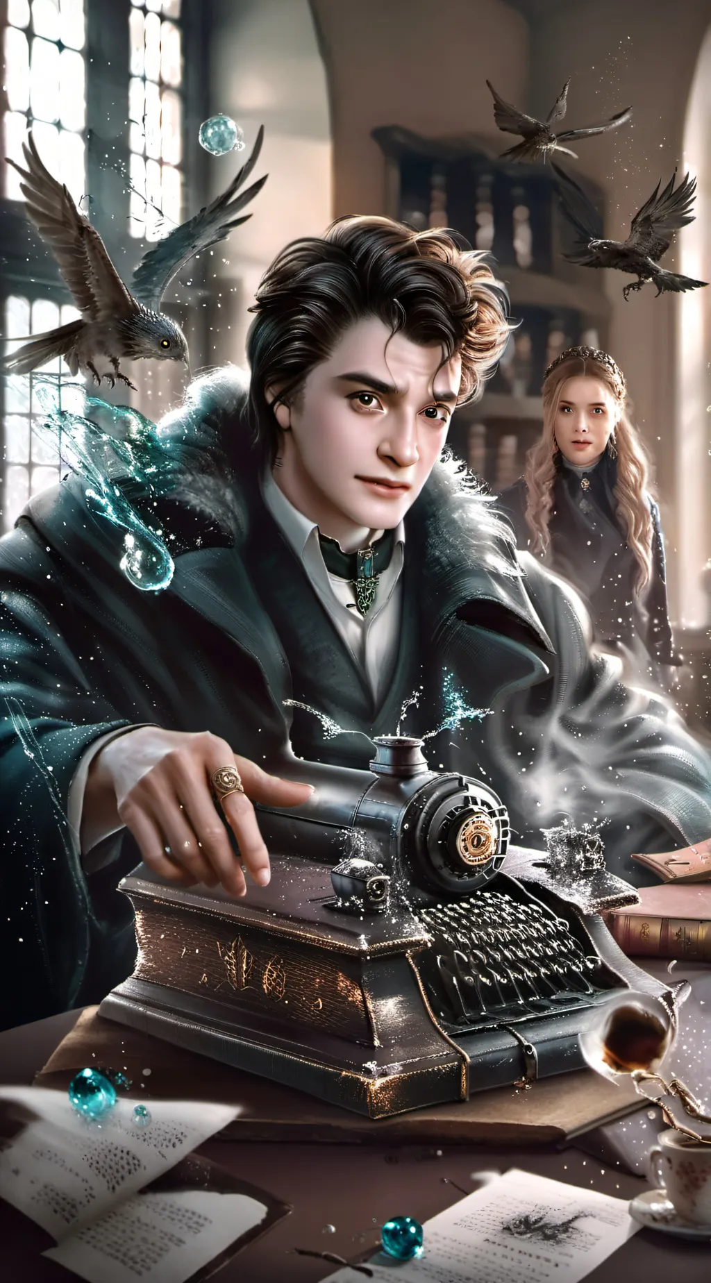 ai character: Harry potter background