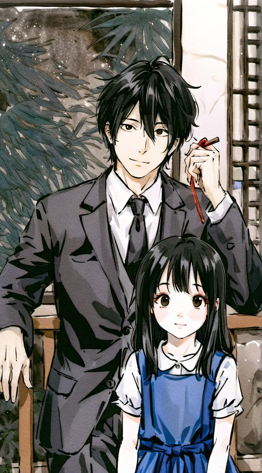 ai character: aizawa  background