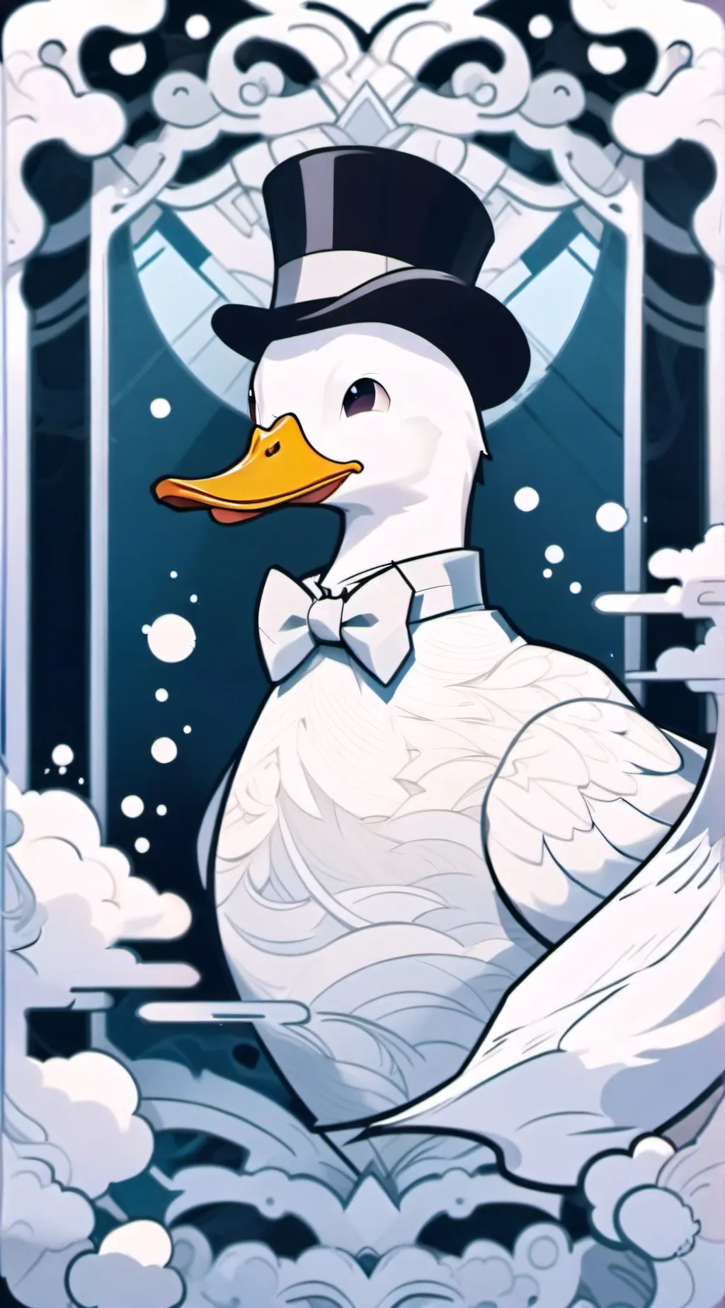 ai character: Lucifer  background