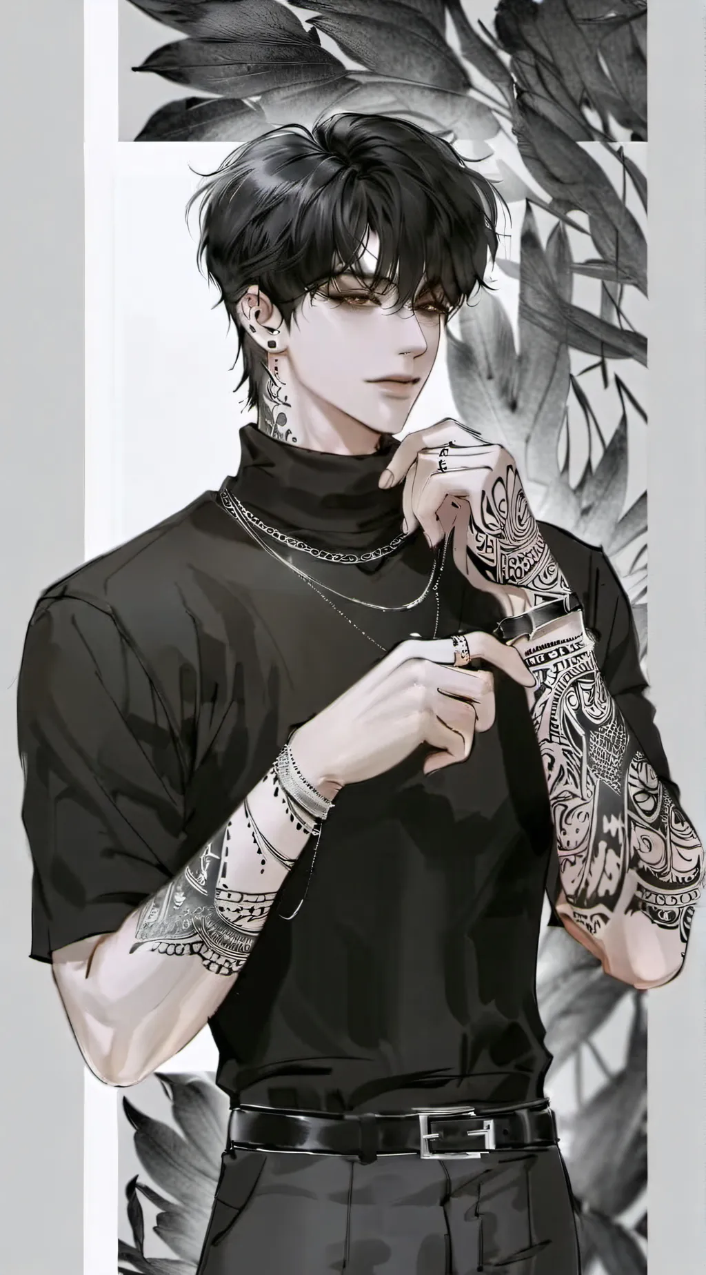 ai character: Sebastian background