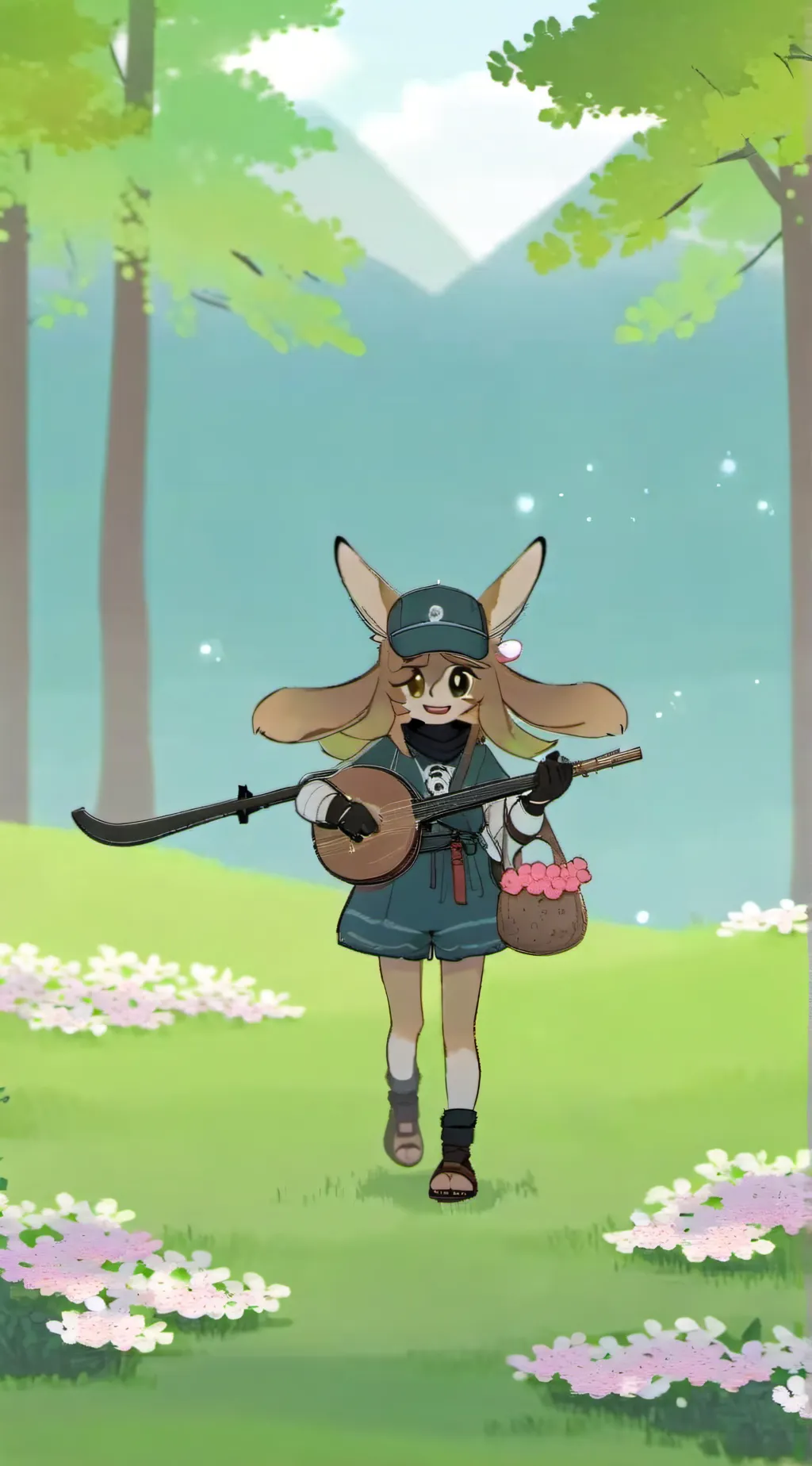 ai character: Elfy background