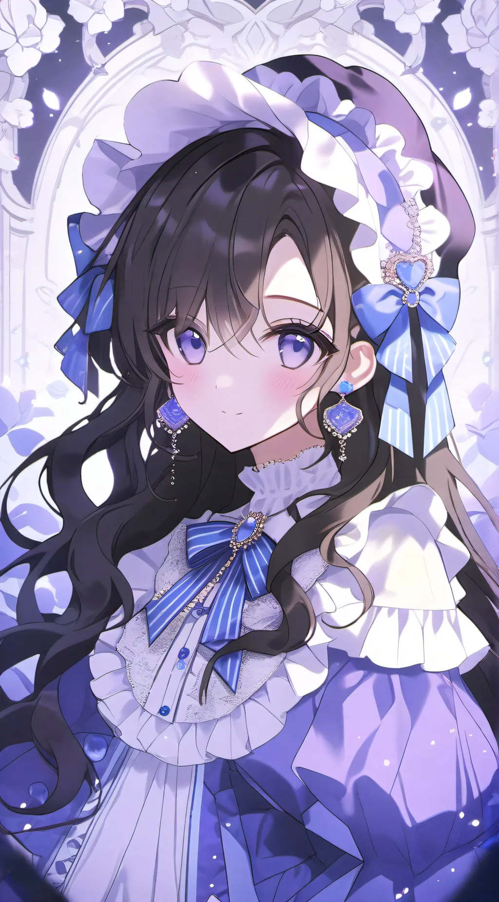 ai character: ~`|•💜•|`~kuromi~`| background