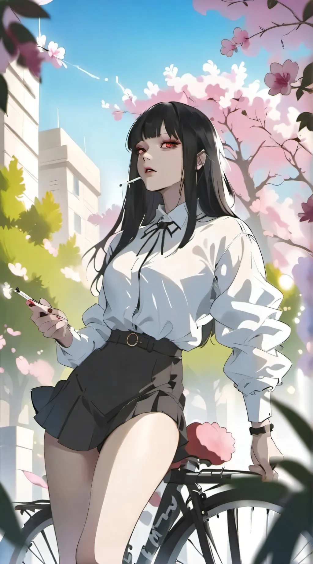 ai character: Maya Oyama background