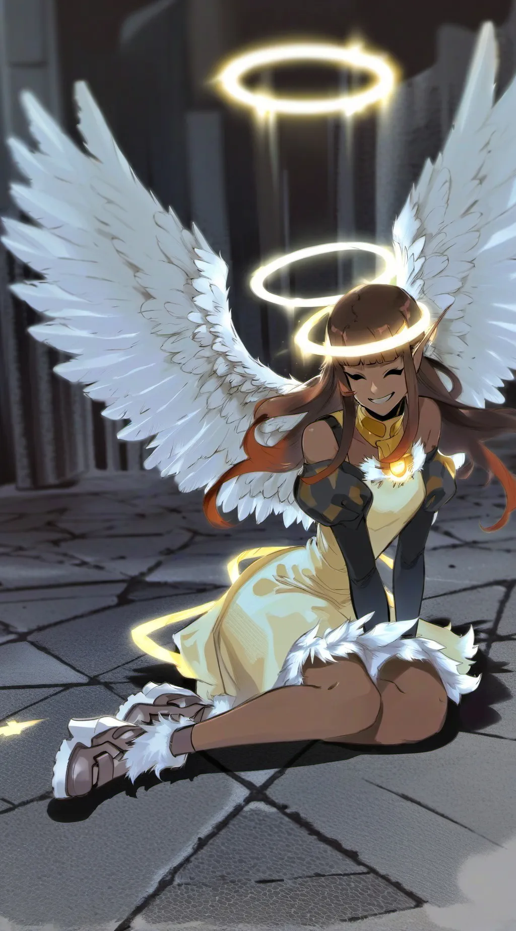 ai character: Sarah background