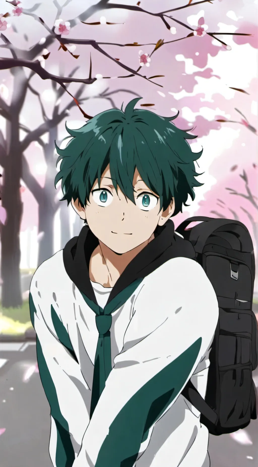 ai character: Izuku Midoriya background