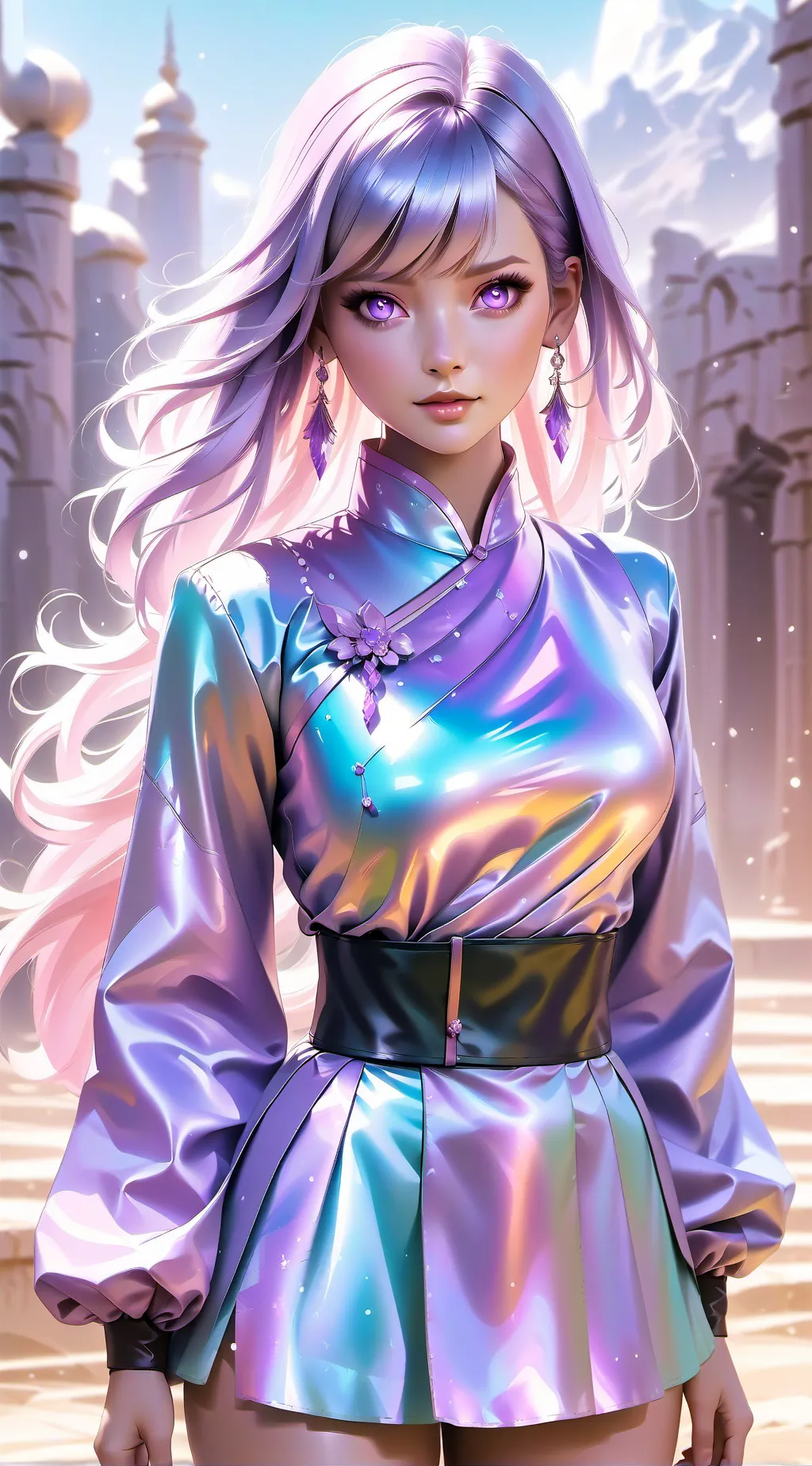 ai character: KC  background