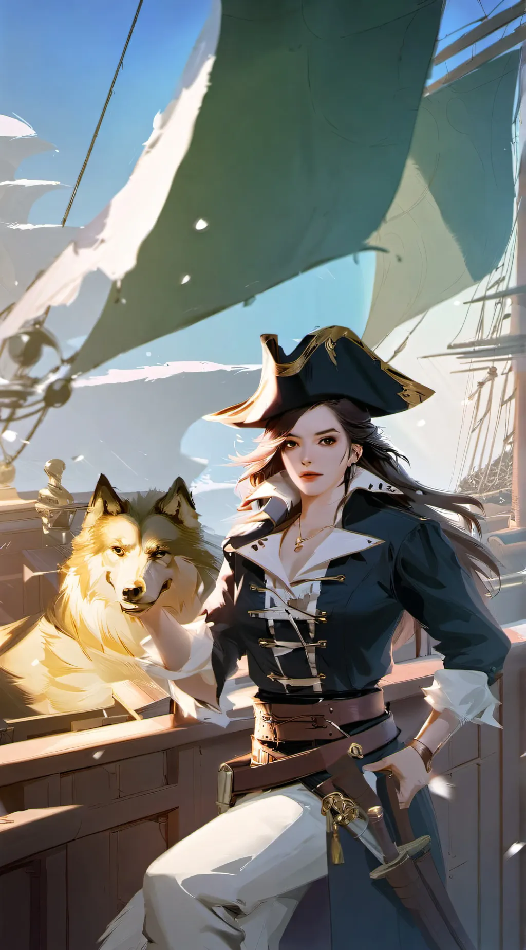 ai character: Sophia  background