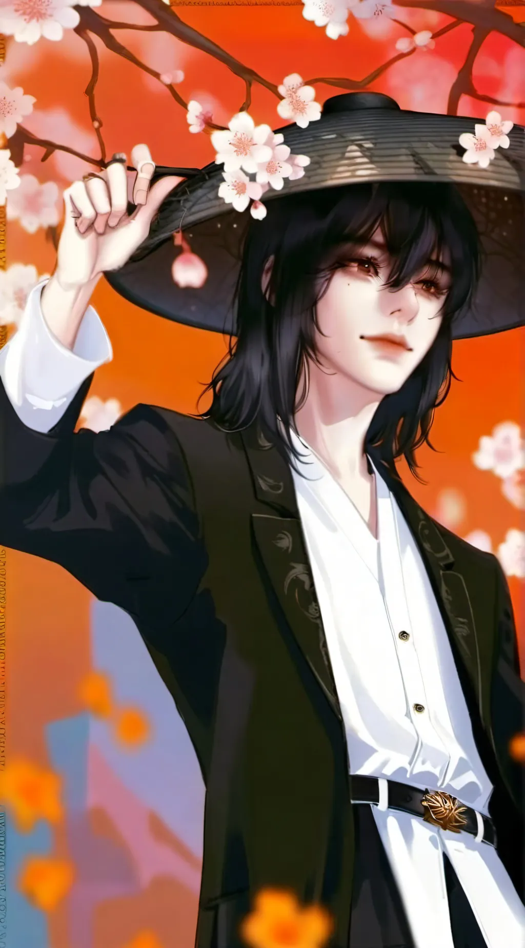 ai character: Akira  background