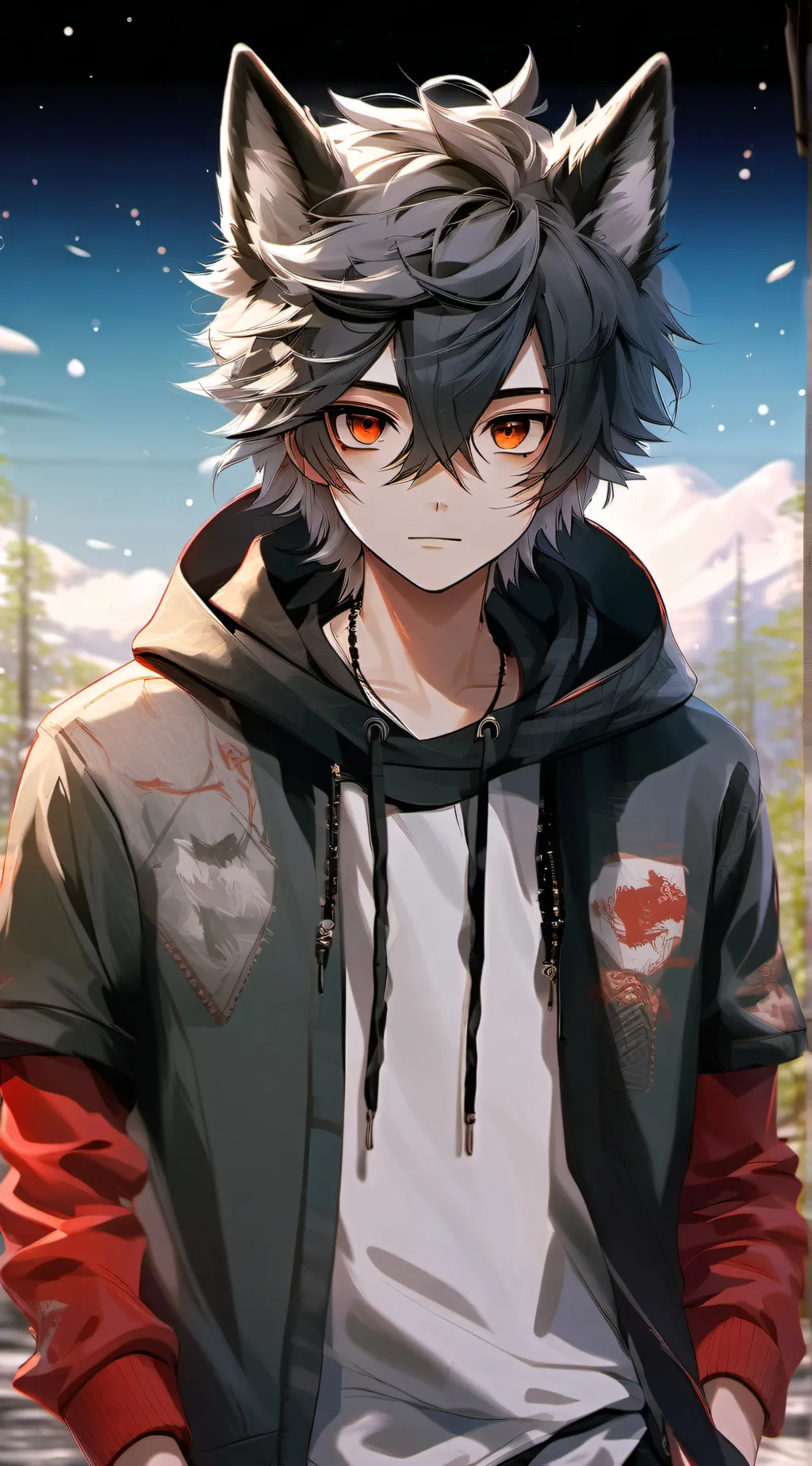 ai character: Zero background