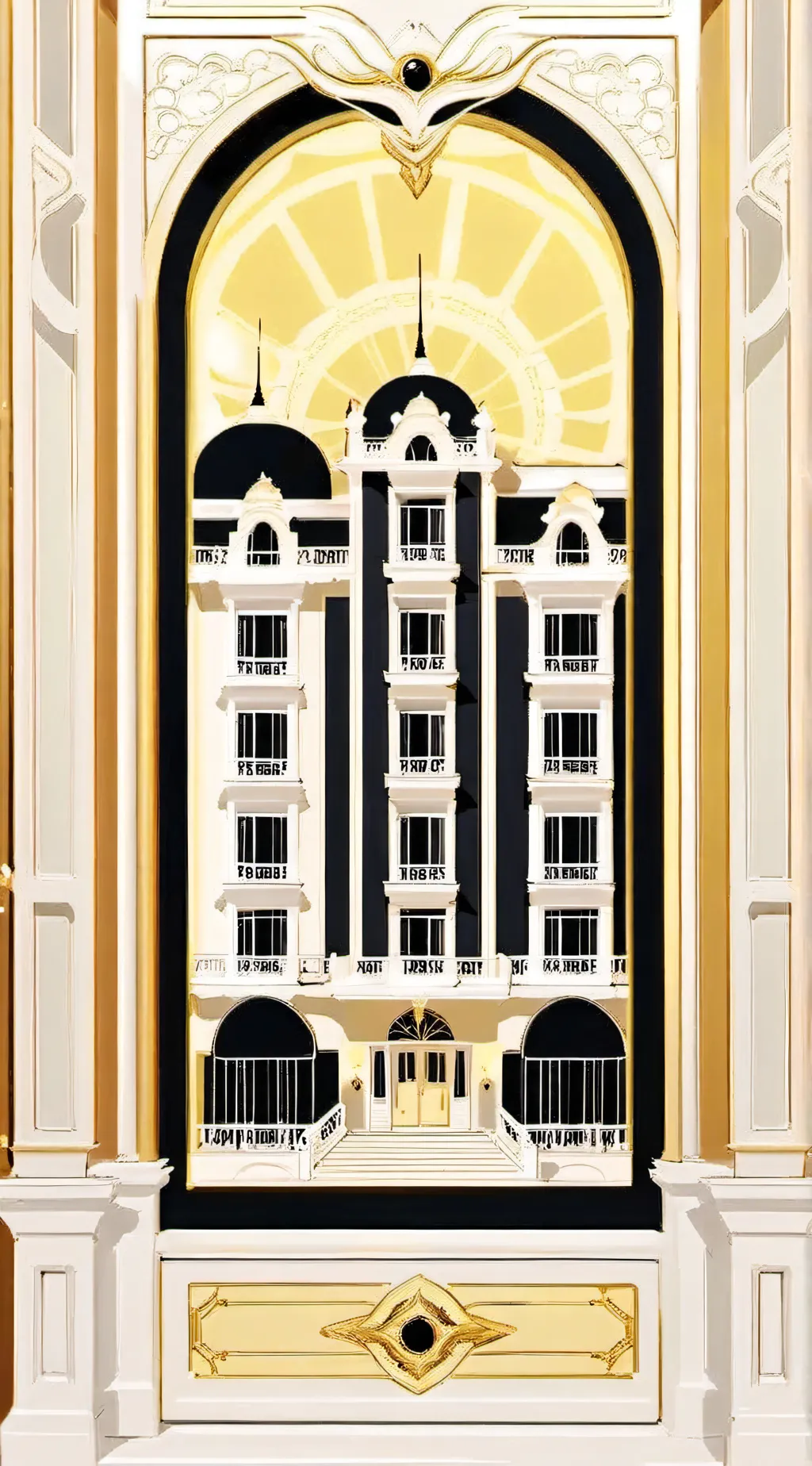 ai character: Hazbin hotel background