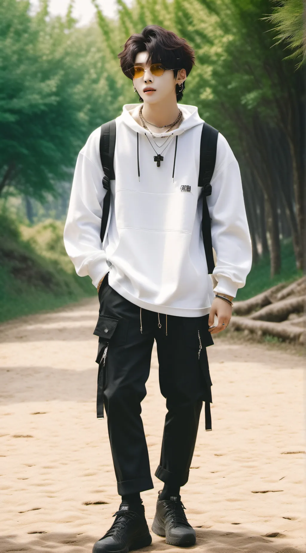 ai character: Han Jisung  background