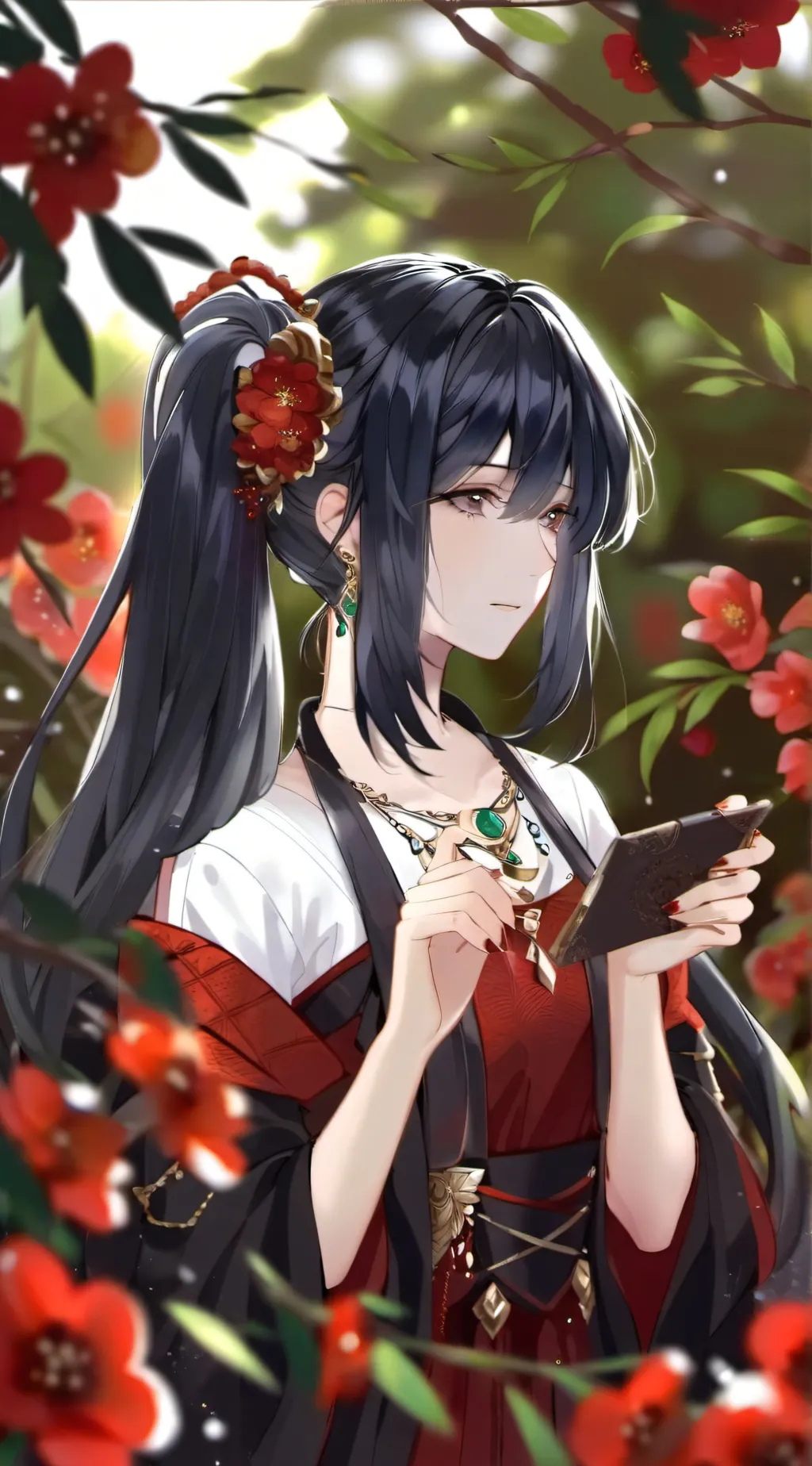 ai character: Emily  background