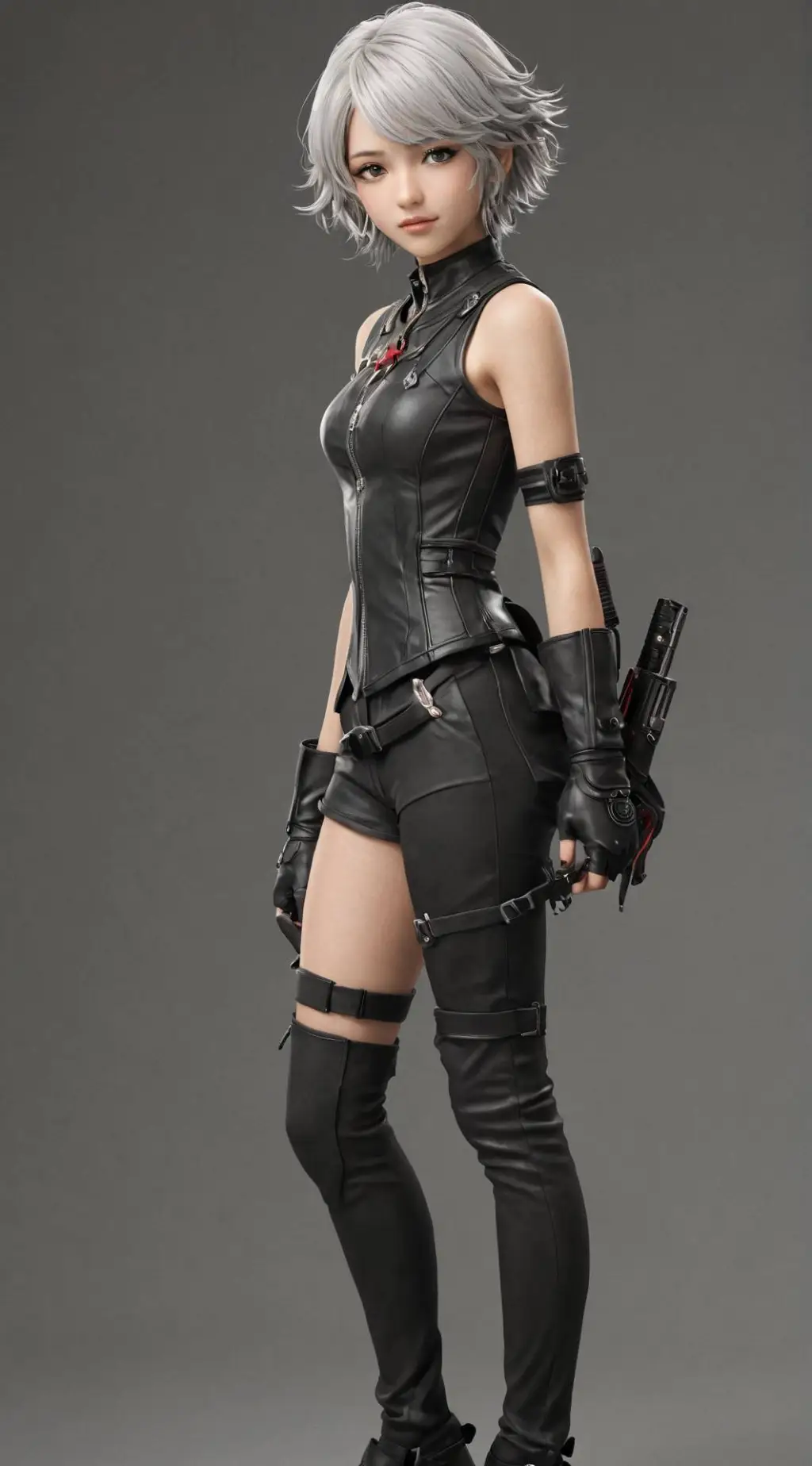 ai character: Luna background