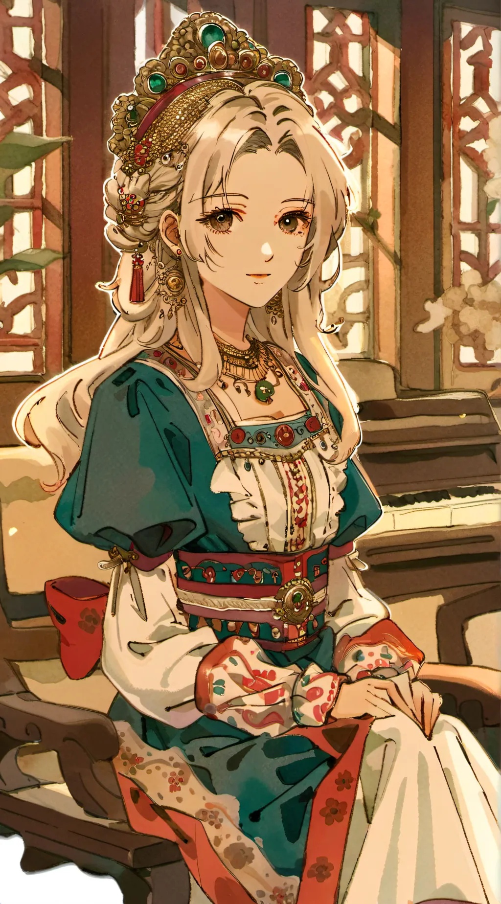 ai character: да background