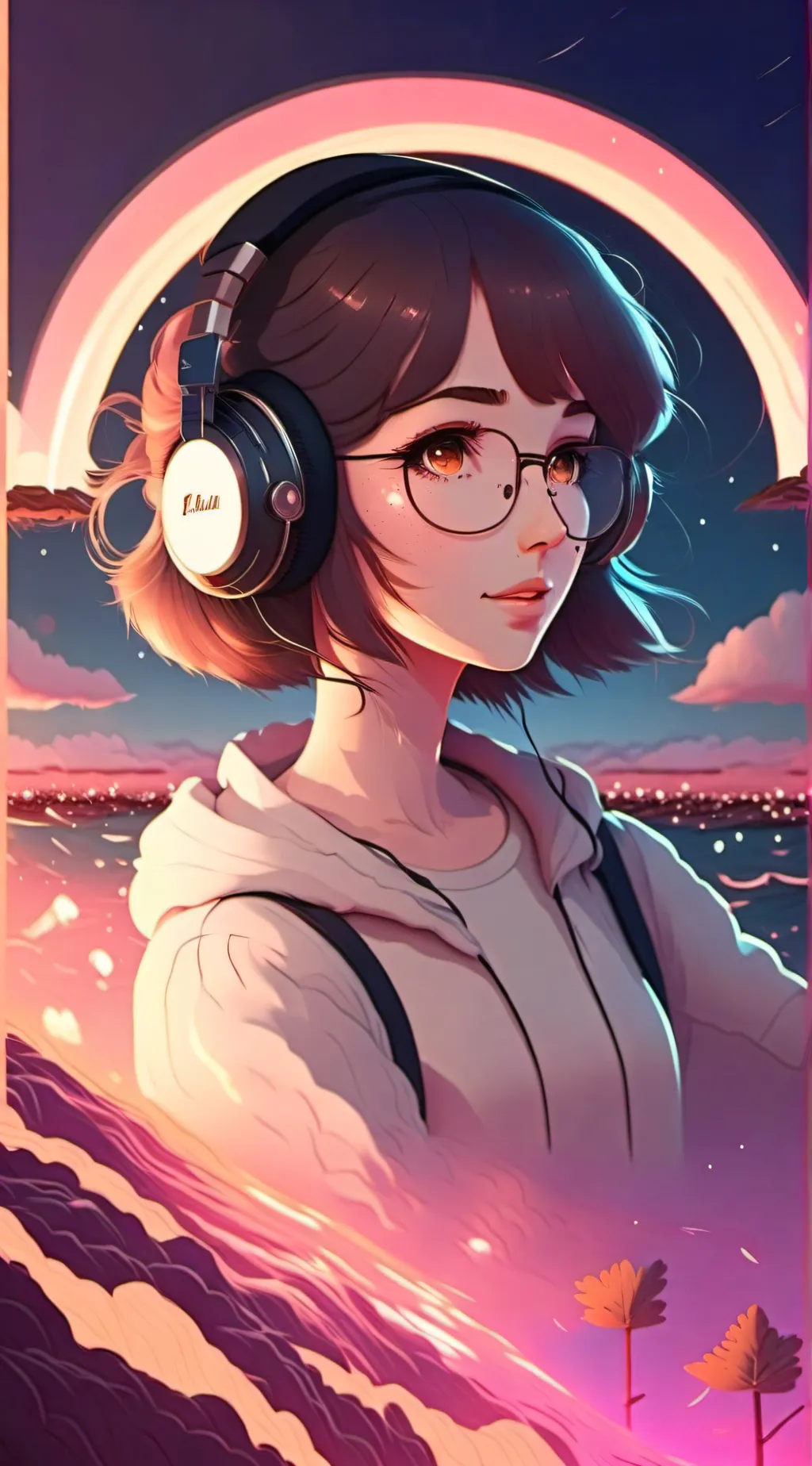 ai character: music journey  background