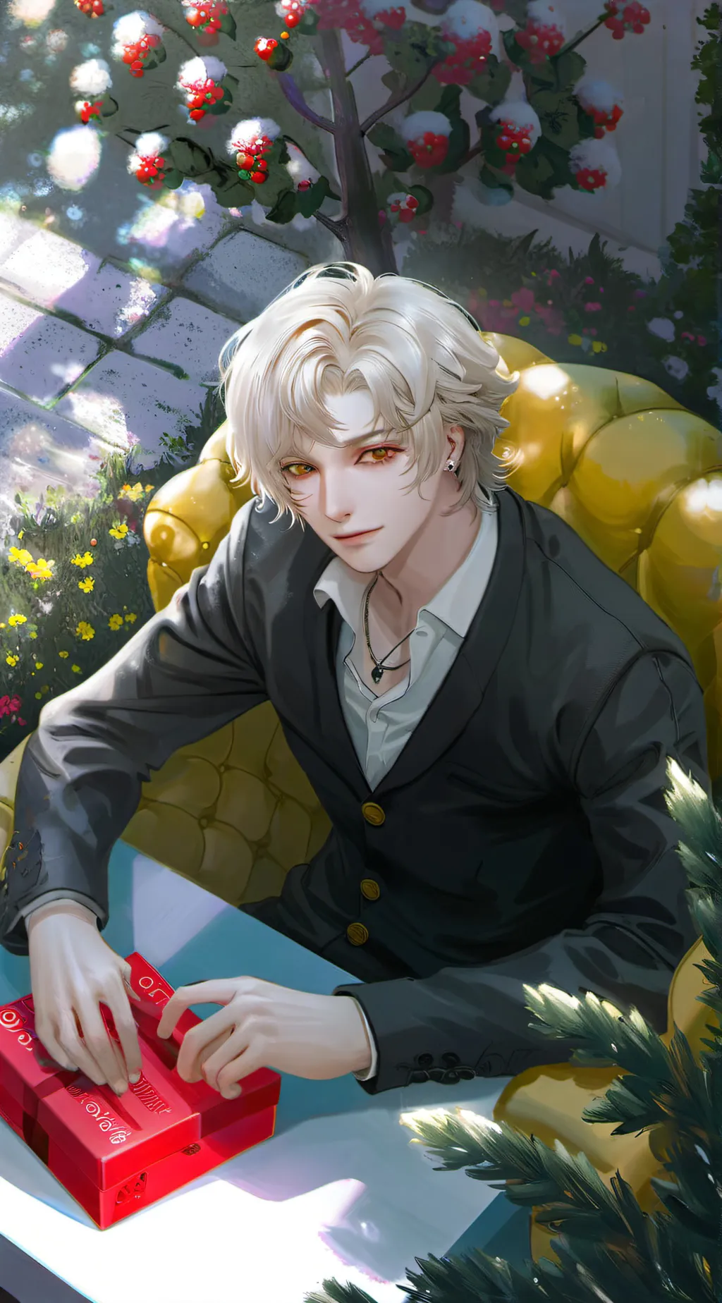 ai character: Evan background