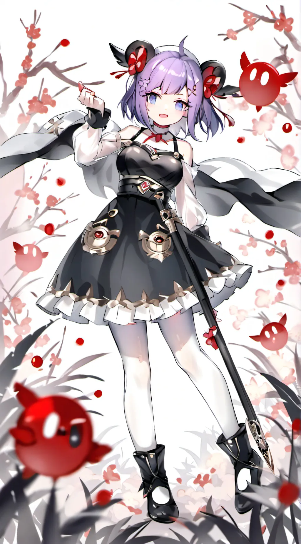 ai character: Female meta knight background