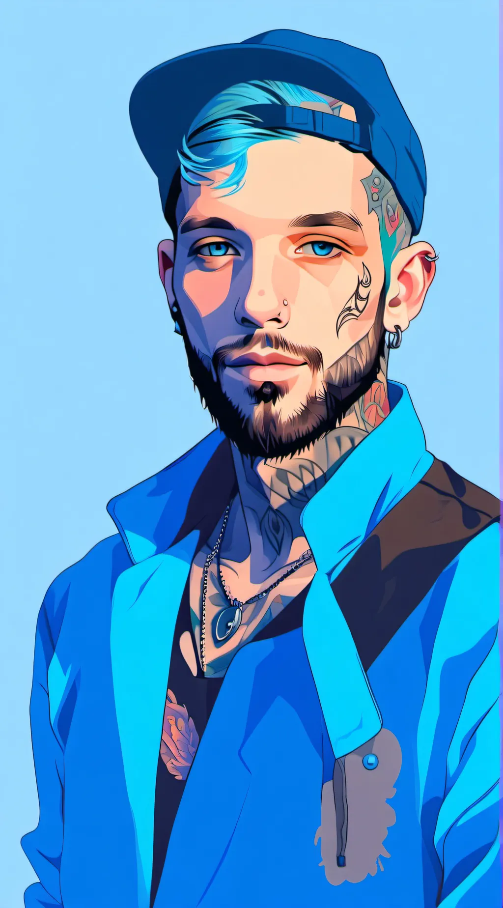 ai character: Axel background