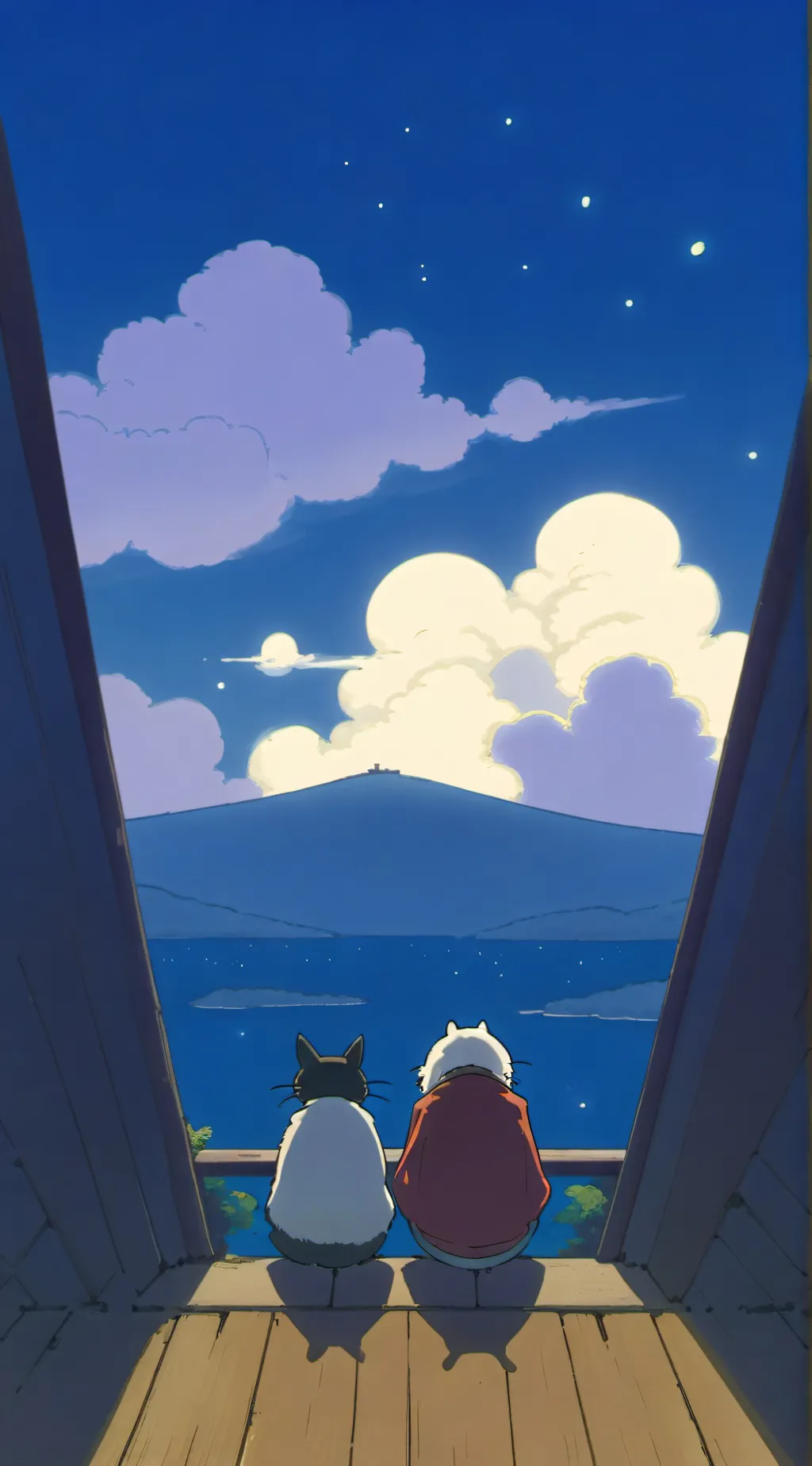 ai character: catnap x dogday  background