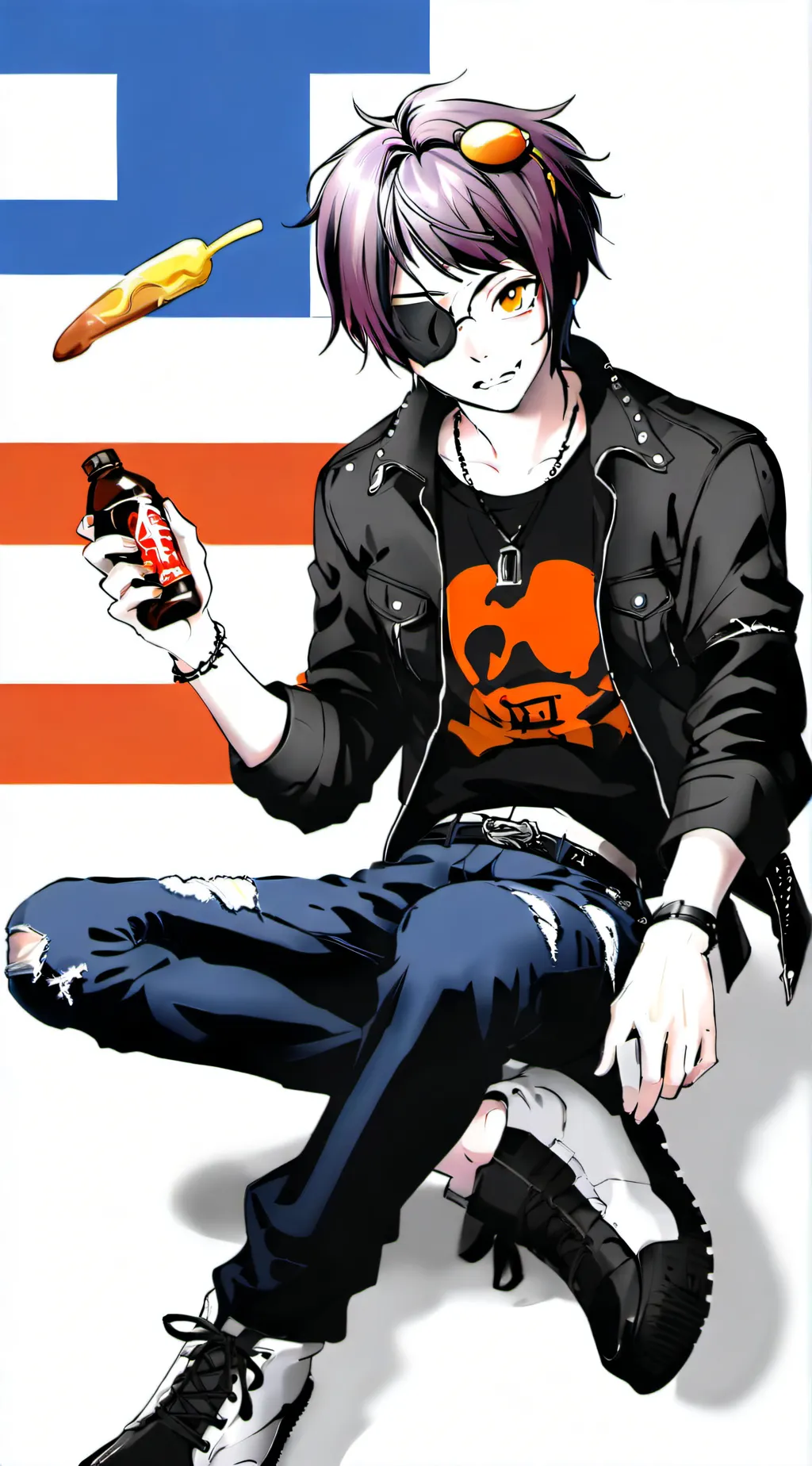 ai character: mha delinquent background