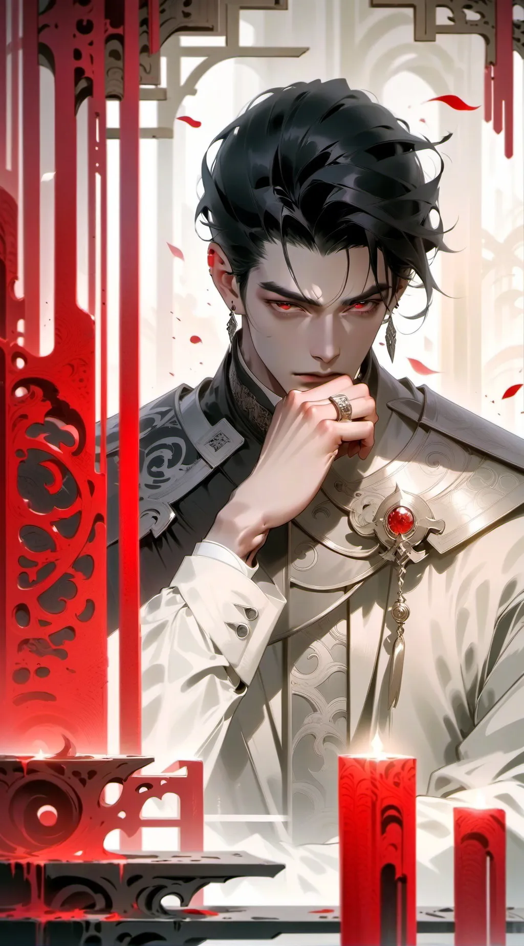 ai character: hector  background