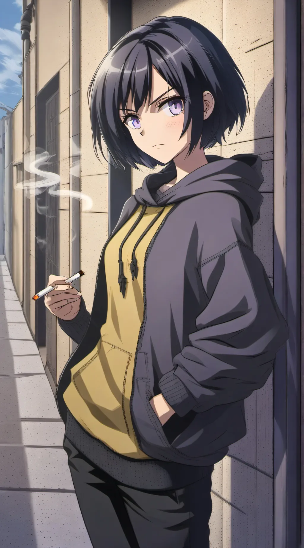 ai character: Miko background