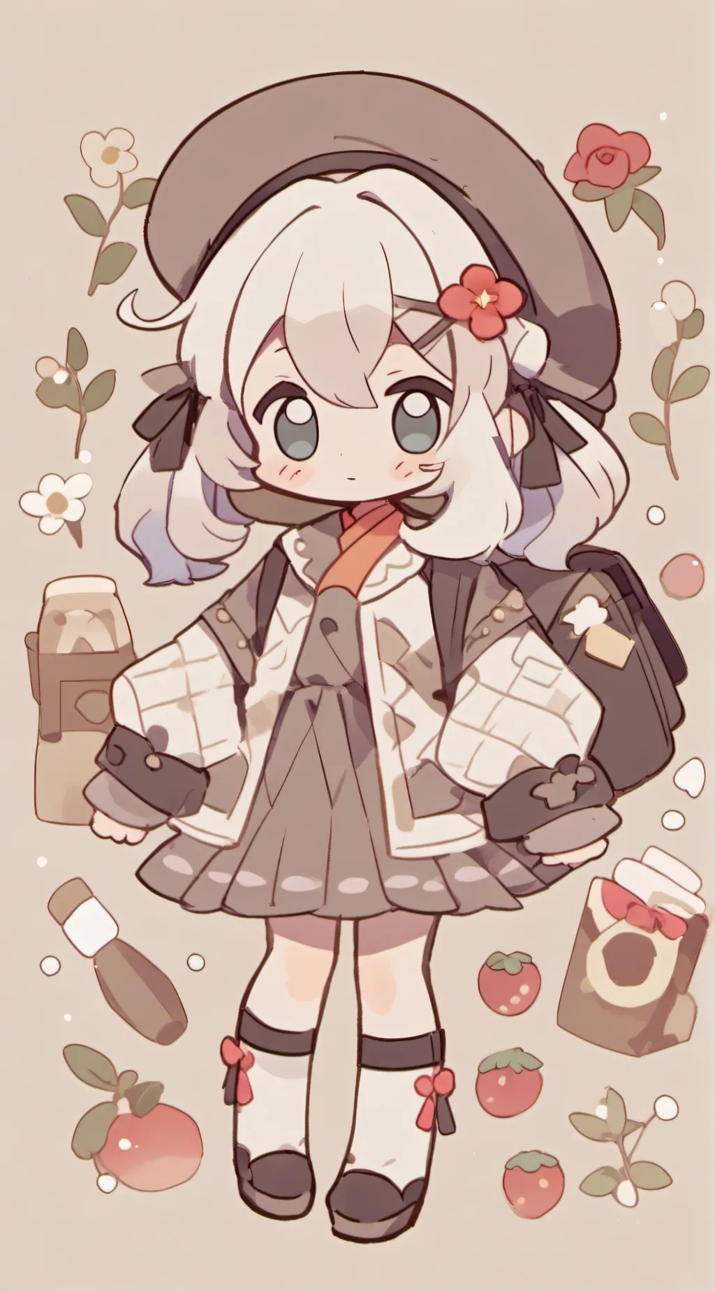 ai character: Normal day background