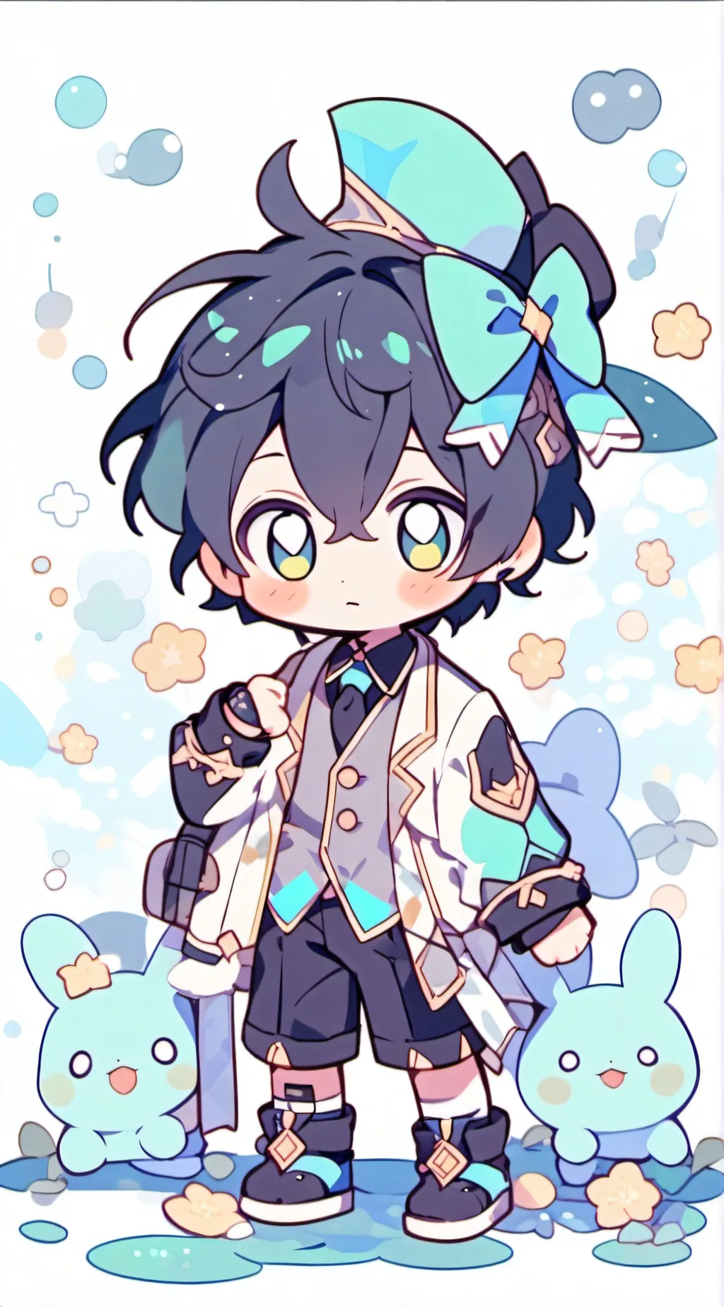 ai character: Muichiro  background