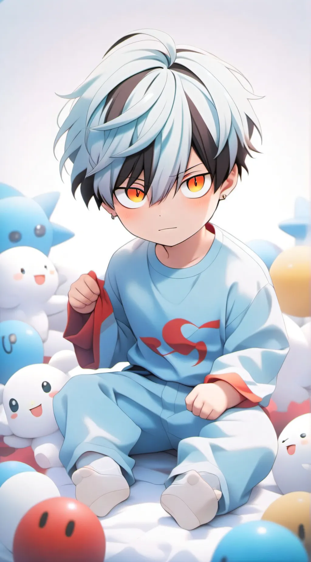 ai character: Shoto is a baby?  background
