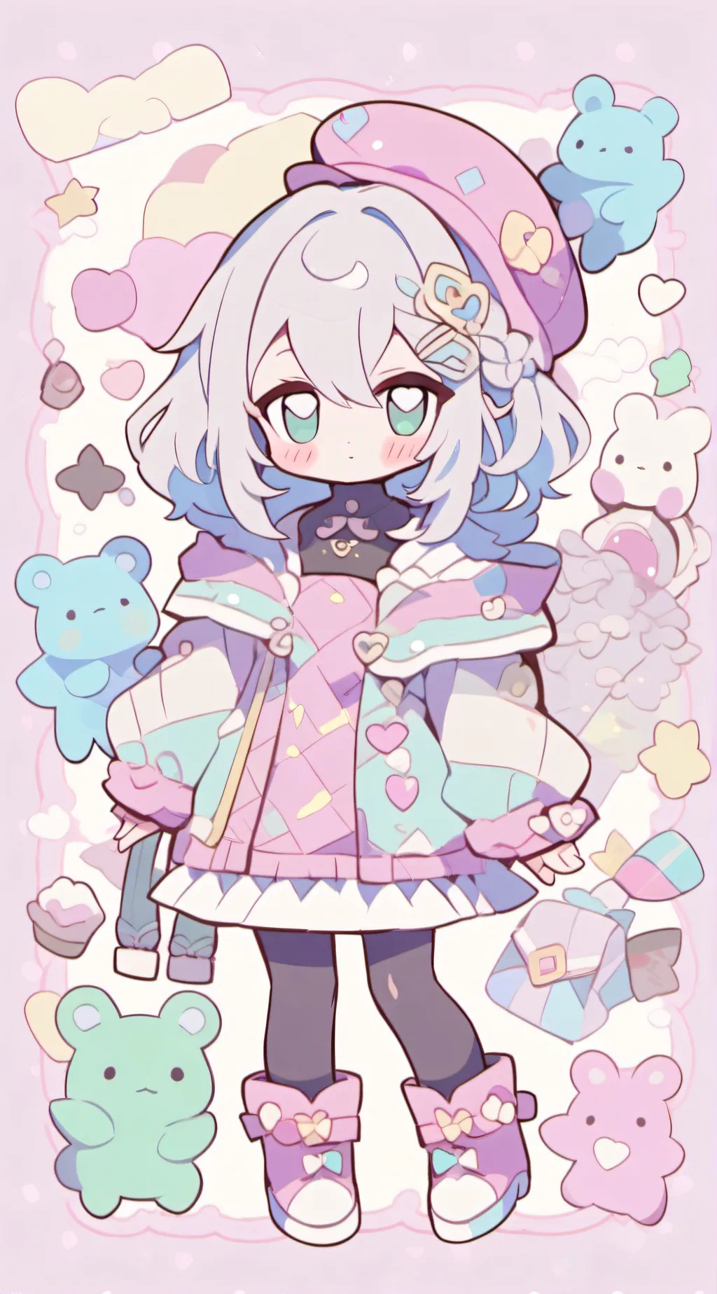 ai character: Baby Lilly background