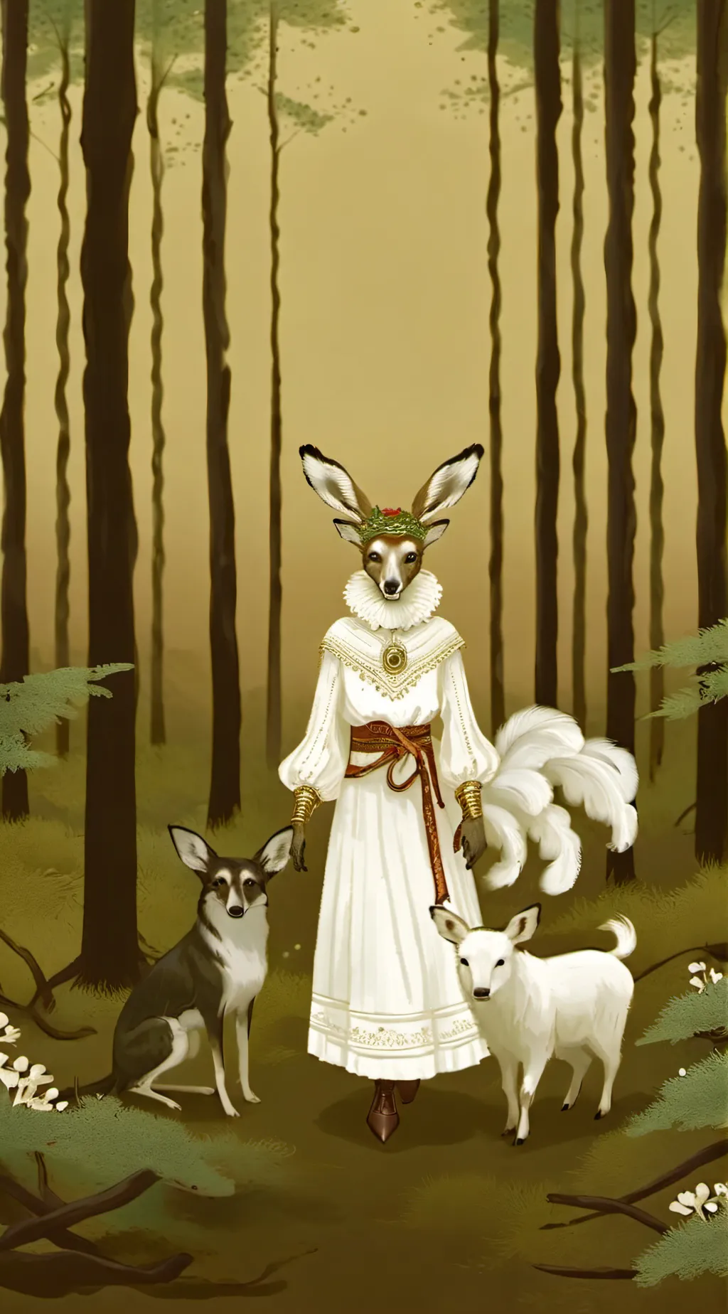 ai character: Harpy Hare, Kny background