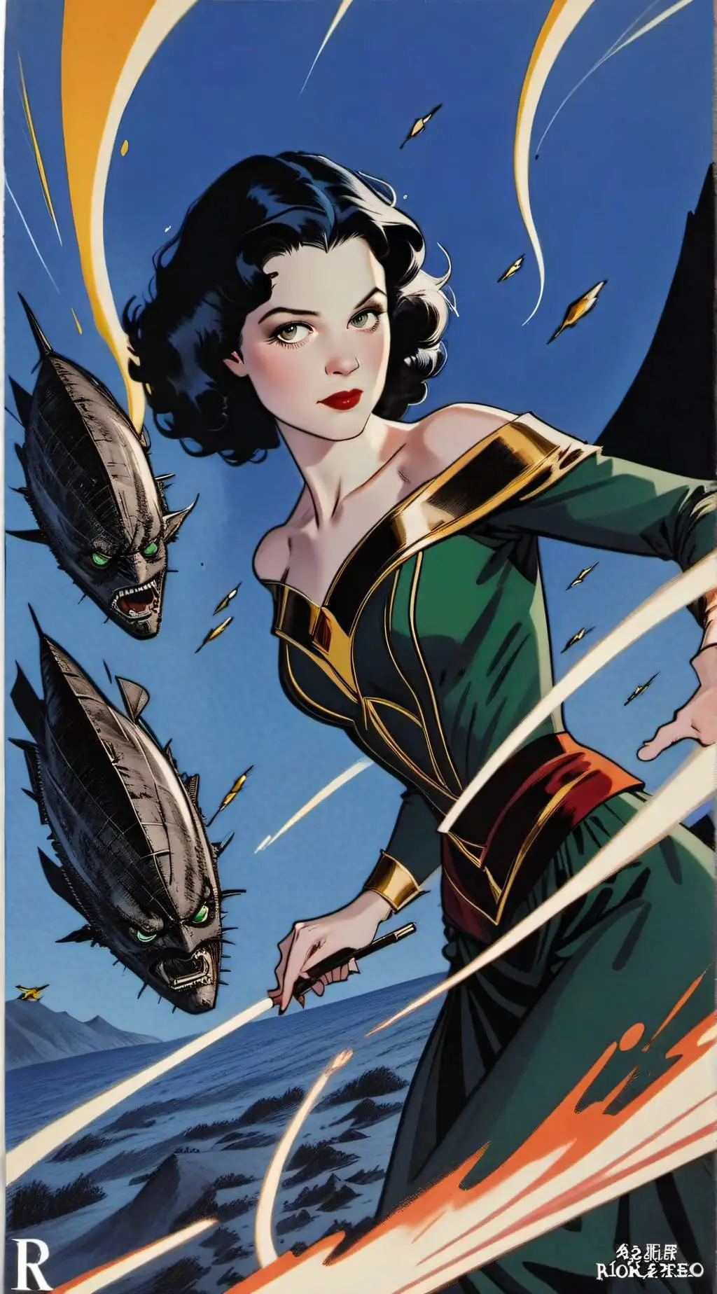 ai character: Liberty background