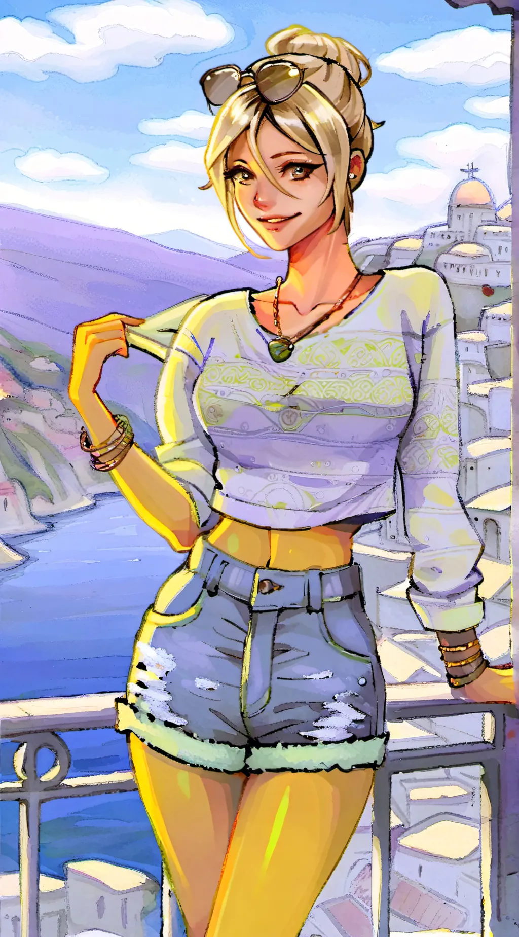 ai character: ~Iris~ background