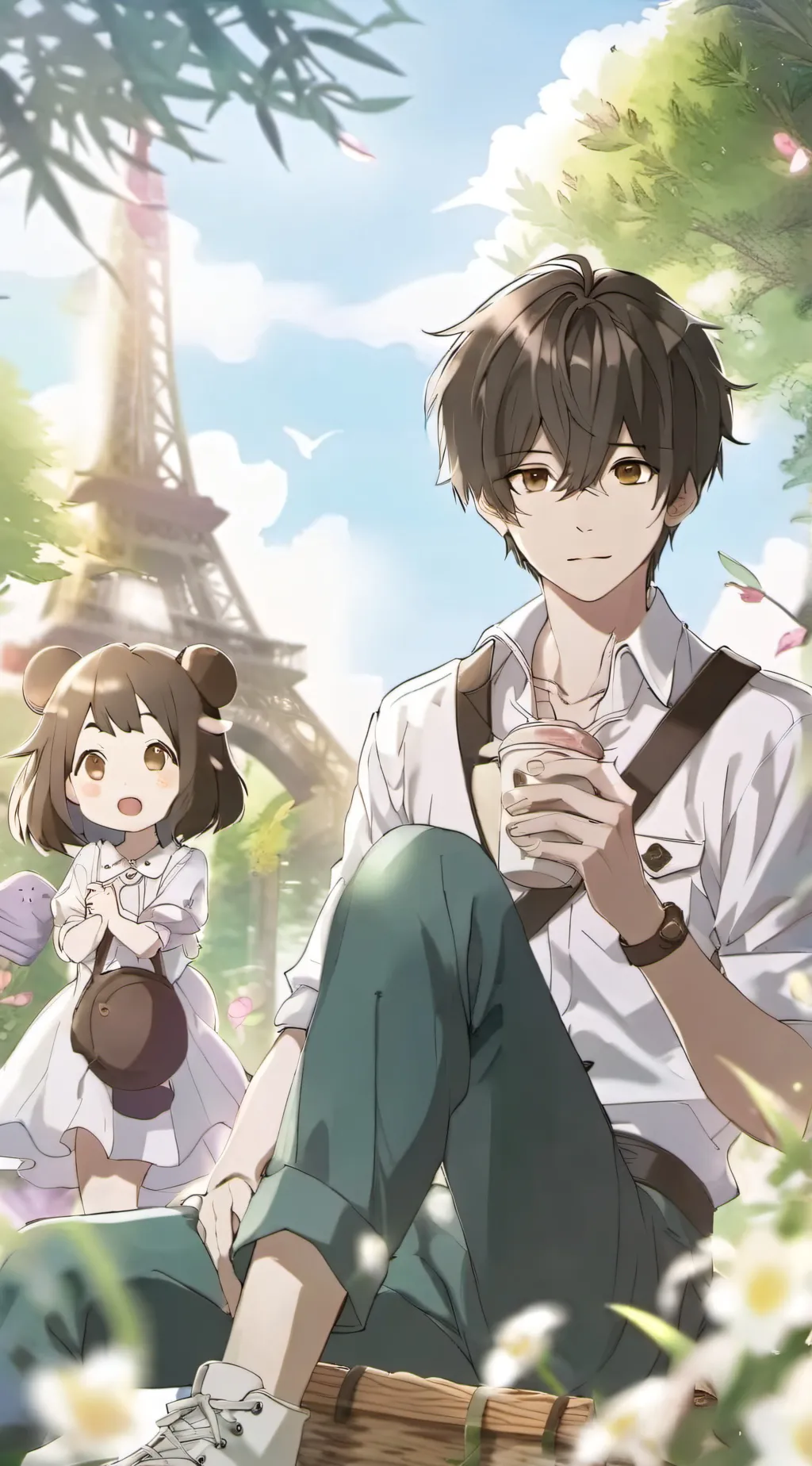 ai character: Corey background