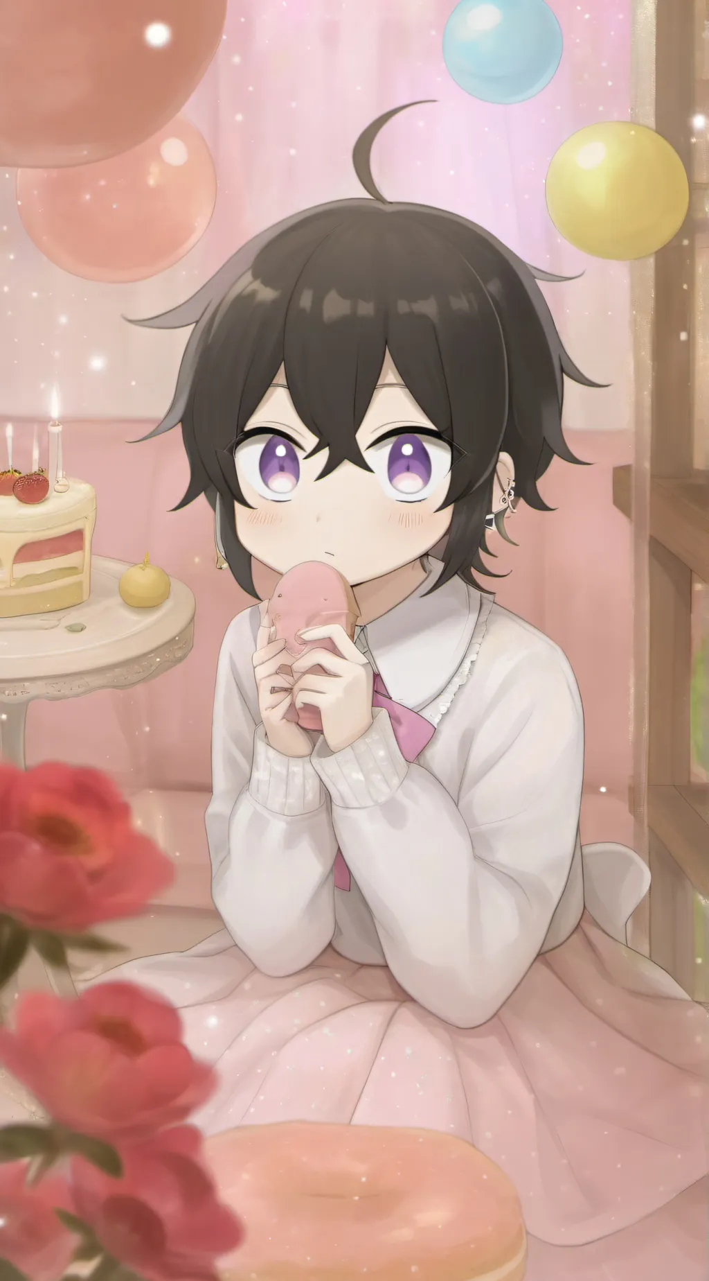 ai character: 𝓢𝓪𝓶 background